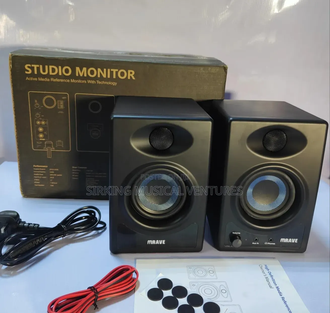 Mrave Active Studio Monitor Speaker A3BT
