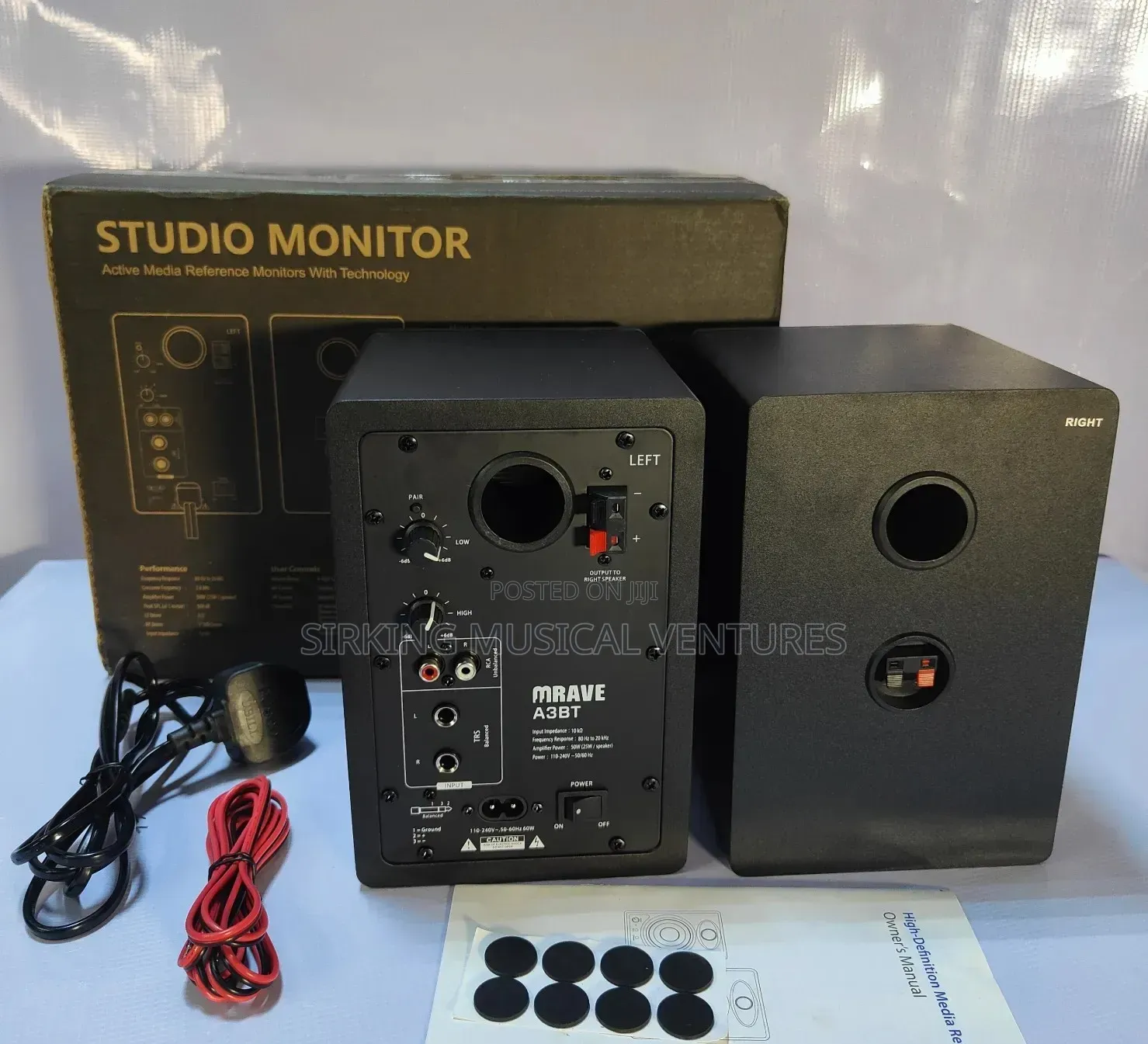 Mrave Active Studio Monitor Speaker A3BT