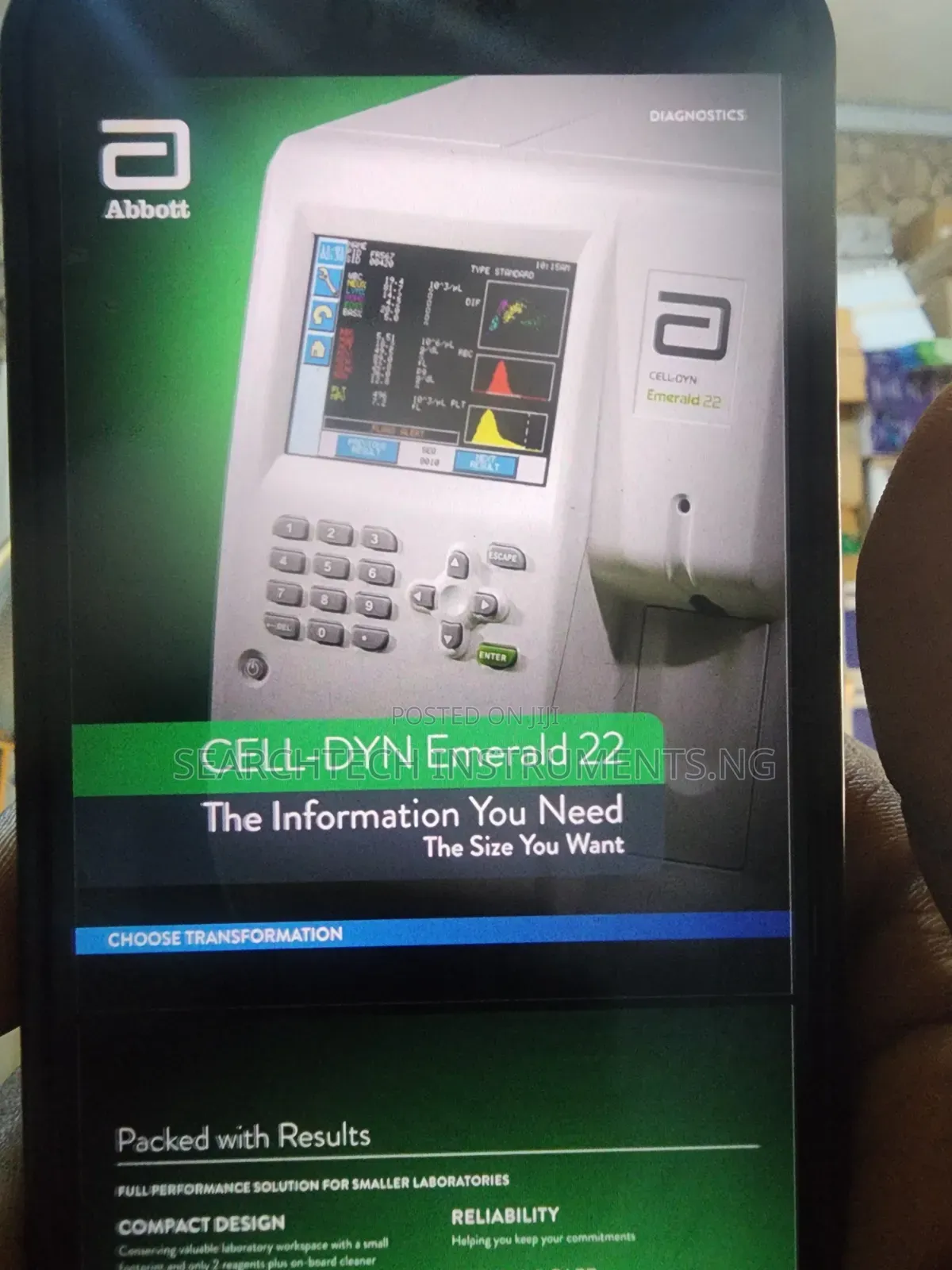 Abbott 5 Part Hematology Analyzer