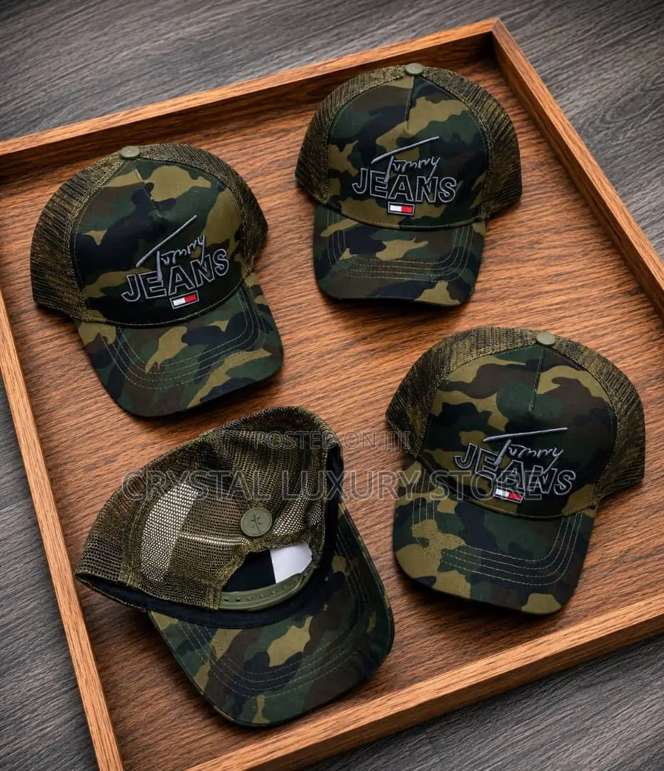 Amry Quality Luxury Men Face Cap