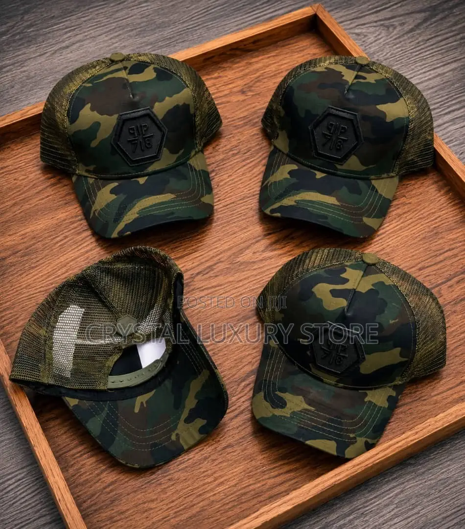 Amry Quality Luxury Men Face Cap