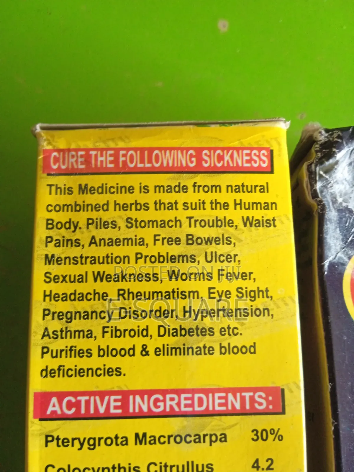 Asheitu Adams Bitters (Blood Purifier)