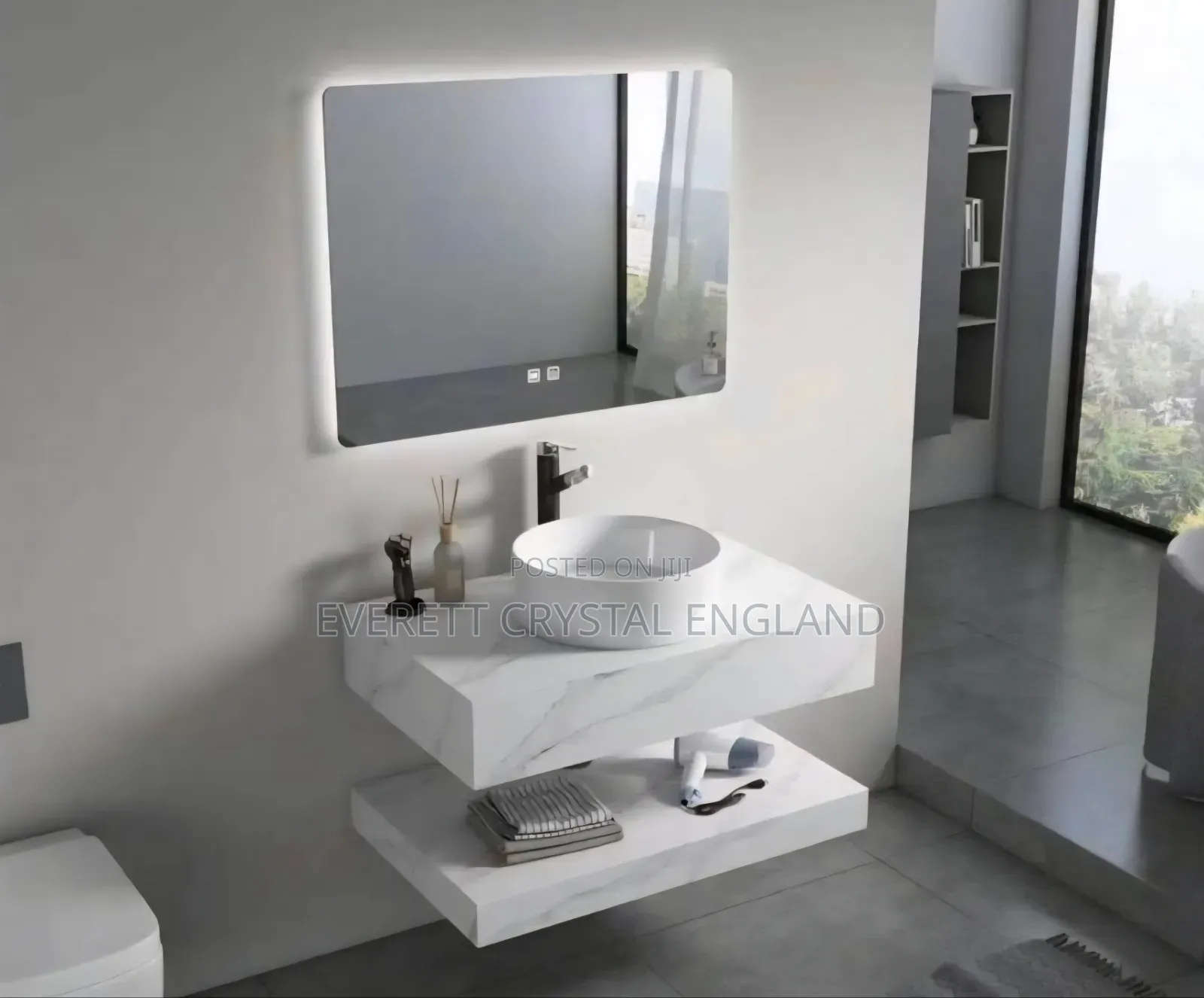 Marble Basin Carala White
