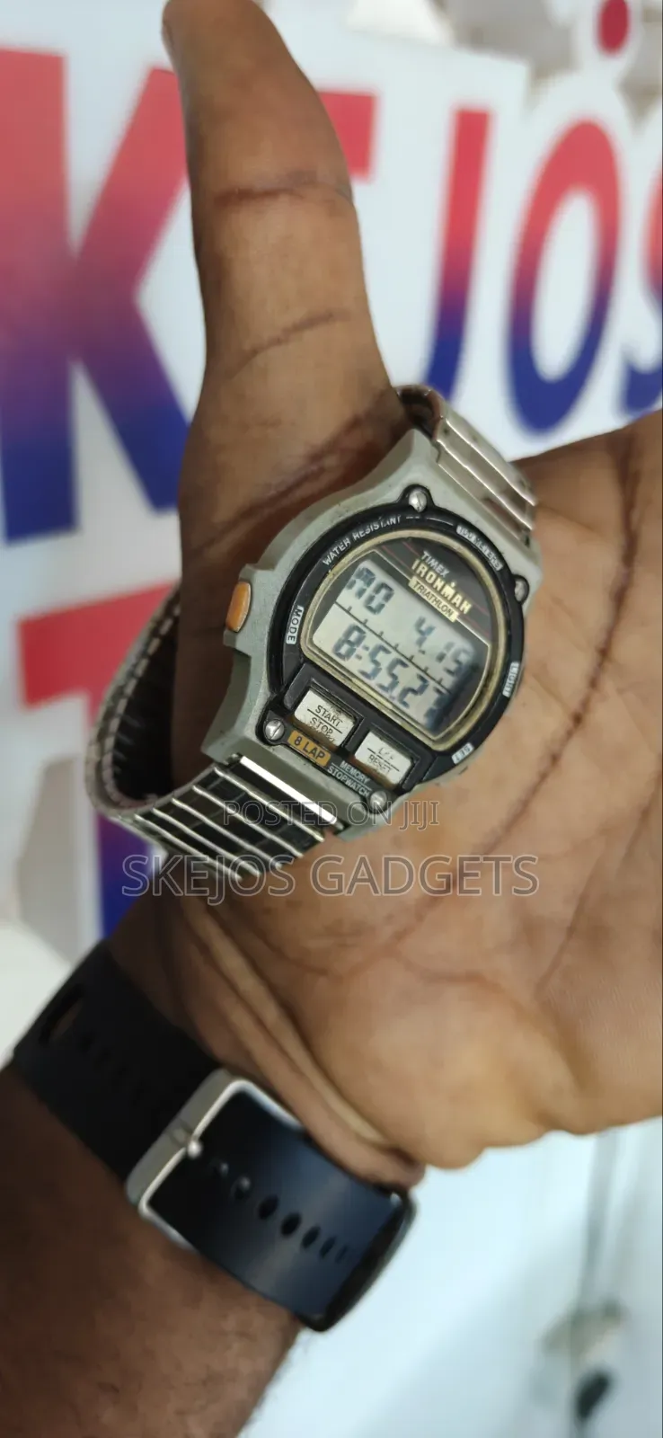 Vintage Timex Ironman Triathlon 8-Lap Digital Watch