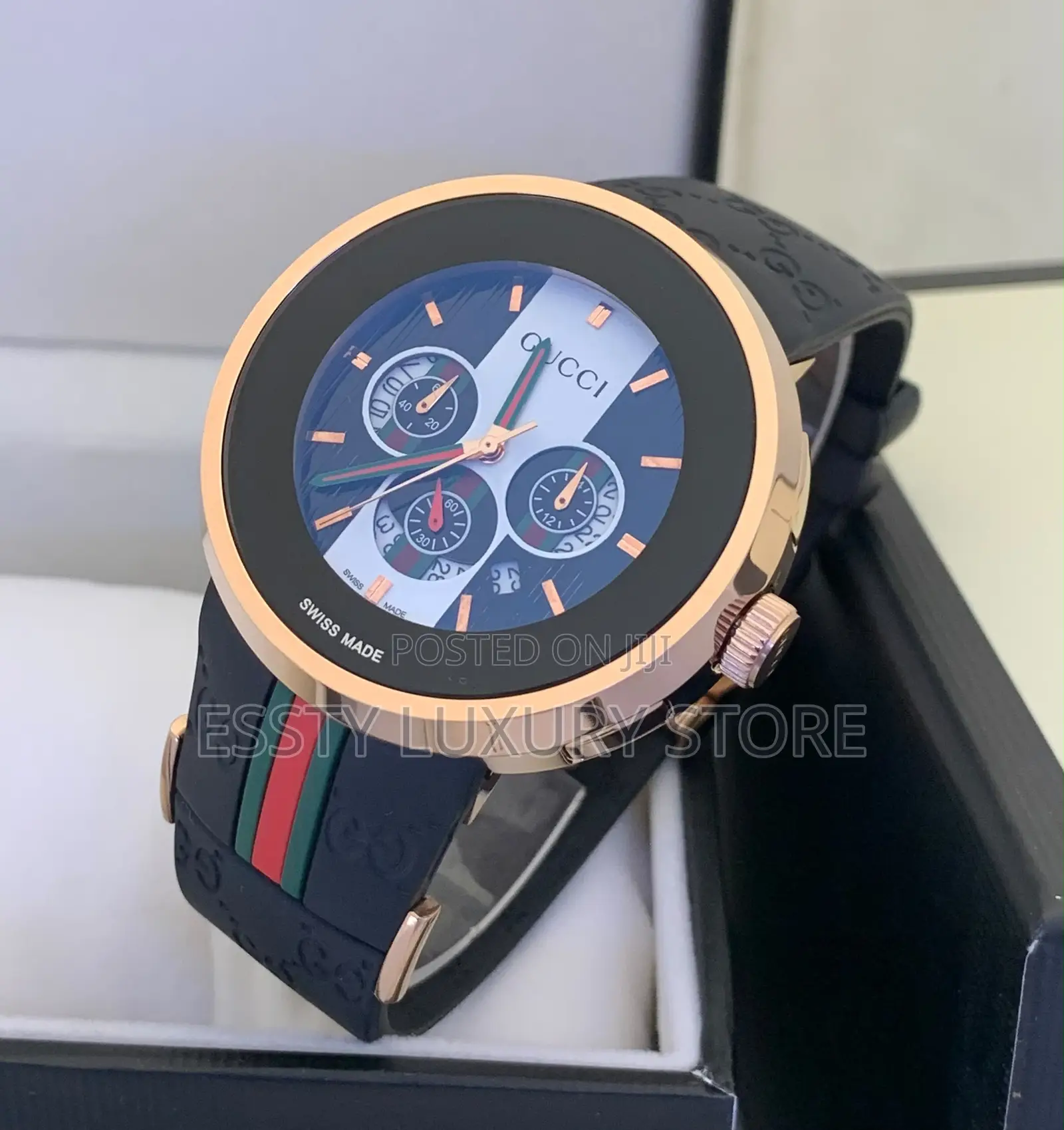 Quality Luxury Gucci Automatic Rubber Watch