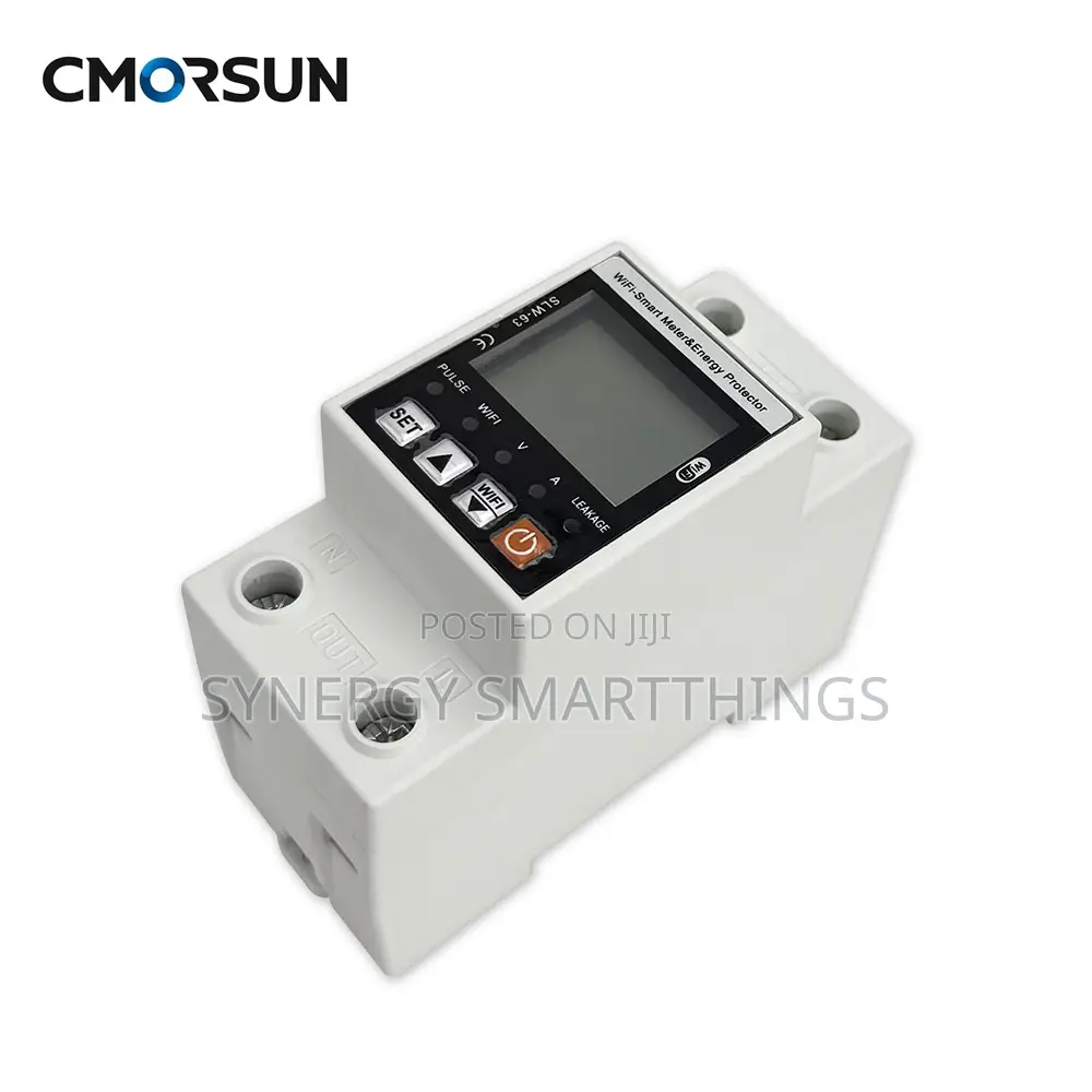 63A Wi-Fi Overvoltage Protector With Display