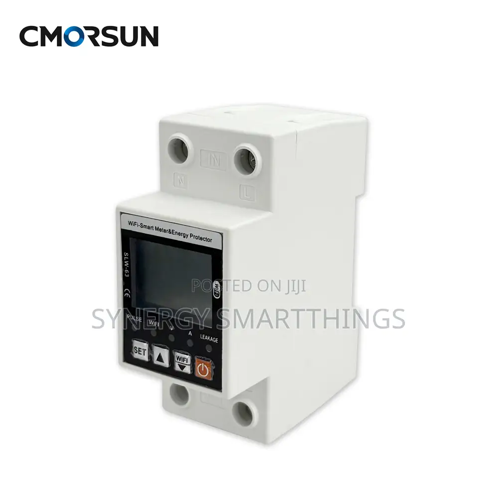 63A Wi-Fi Overvoltage Protector With Display