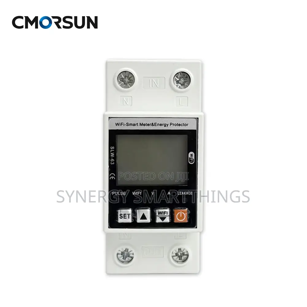 63A Wi-Fi Overvoltage Protector With Display