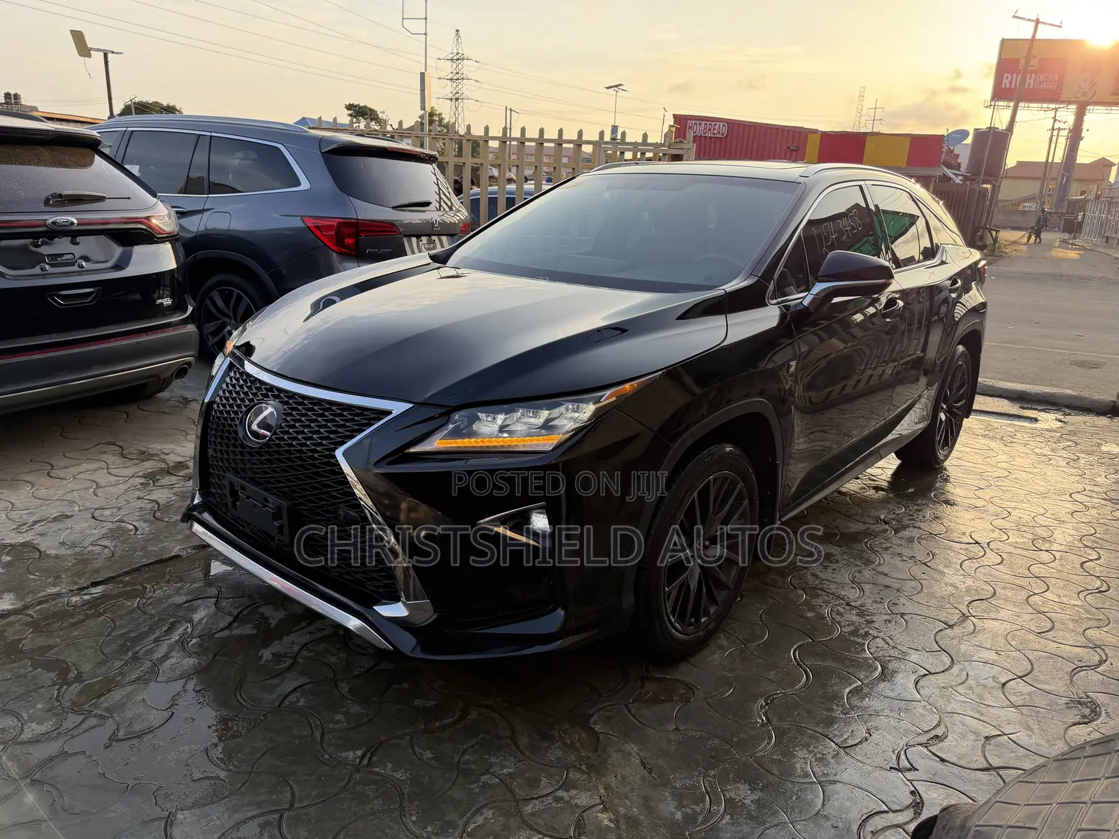 Lexus RX 350 F Sport AWD 2016 Black