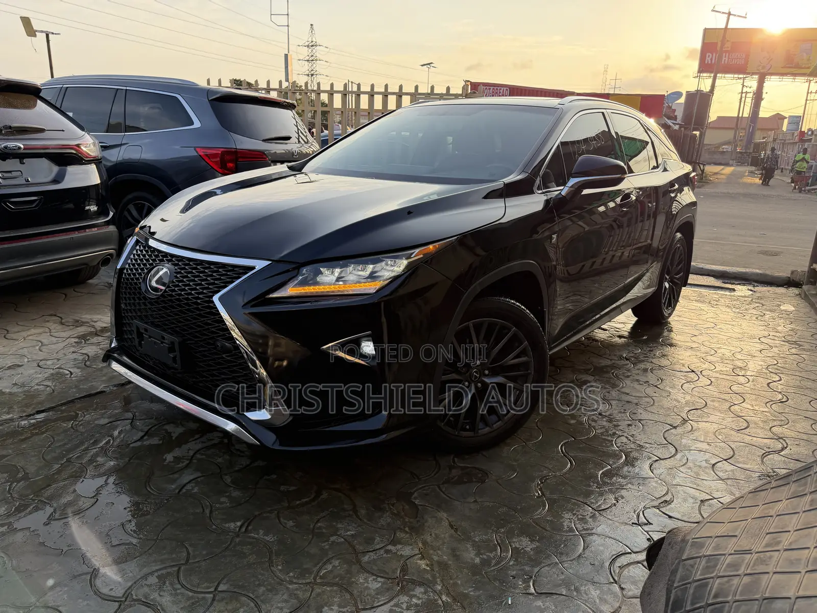 Lexus RX 350 F Sport AWD 2016 Black