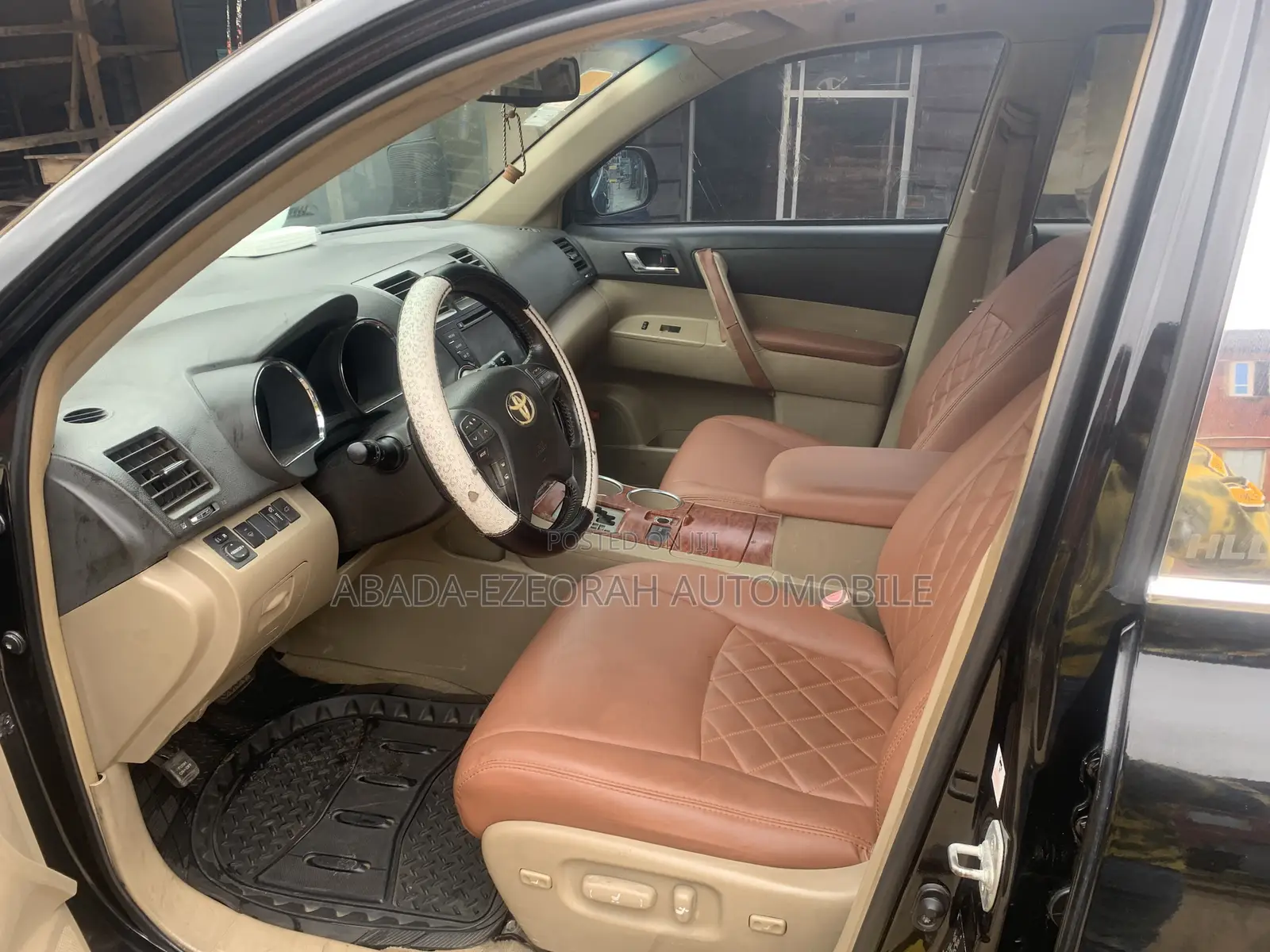 Toyota Highlander Limited 2012 Black