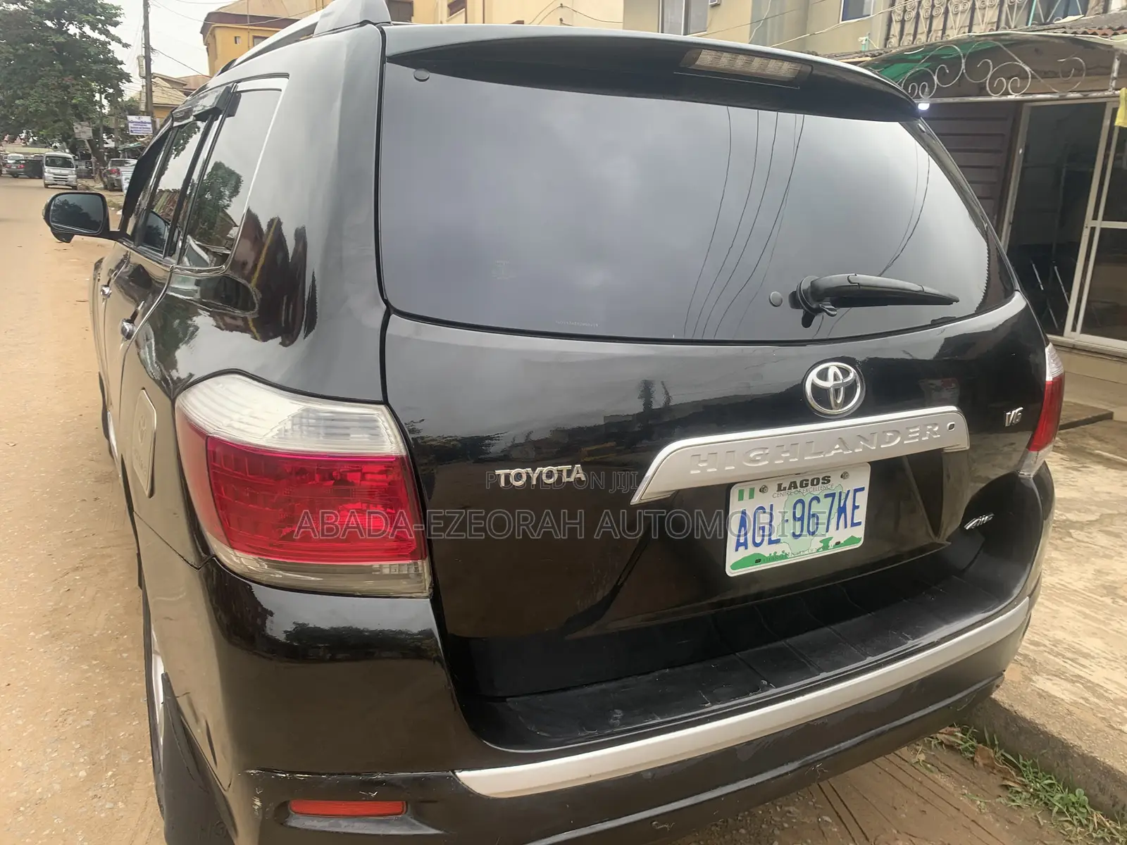 Toyota Highlander Limited 2012 Black