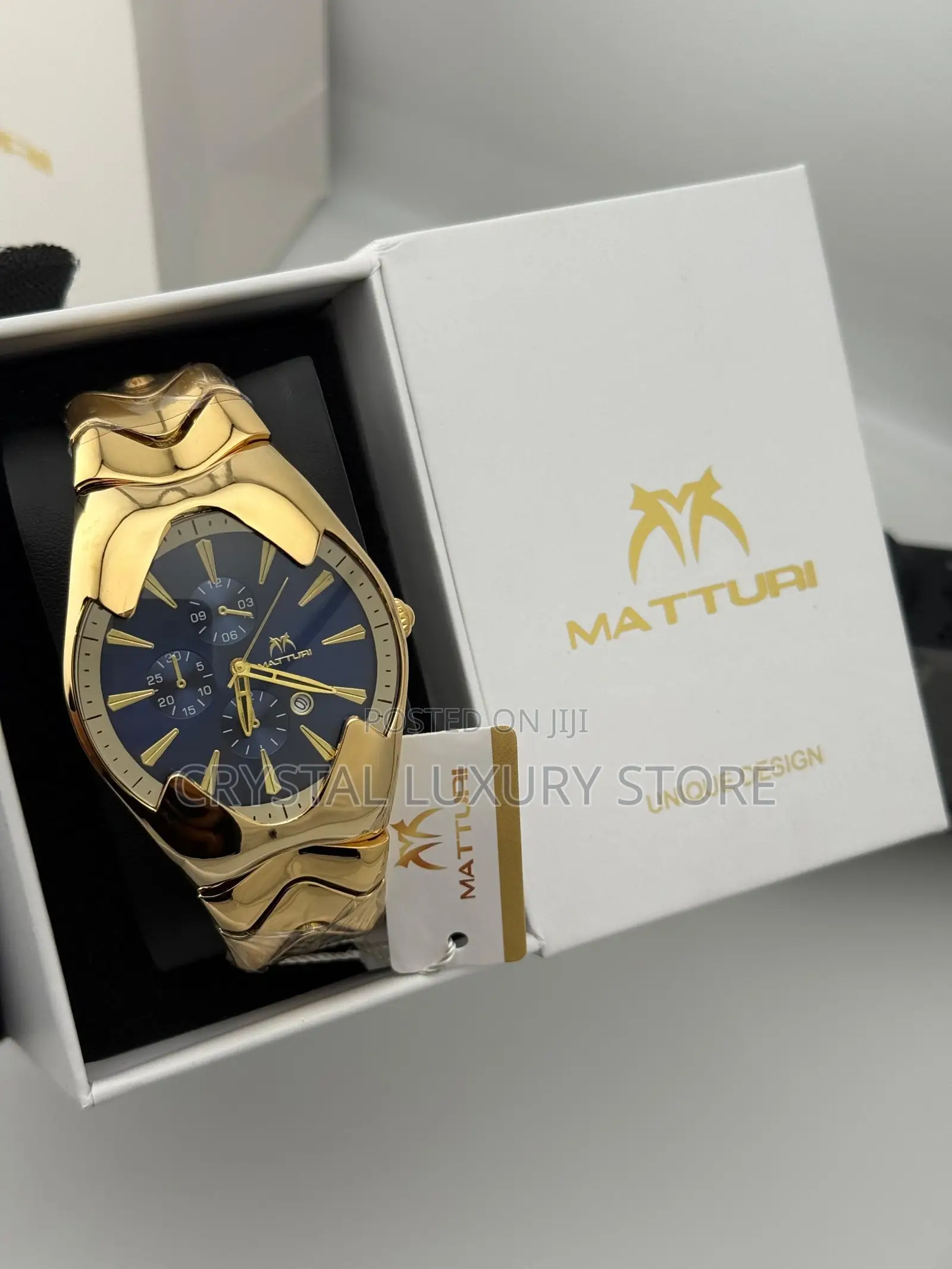 Matturi Quality Men Chain Strap Wristwatch