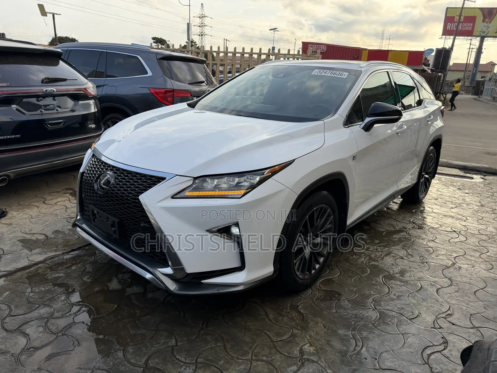 Lexus RX 350 F Sport AWD 2017 White