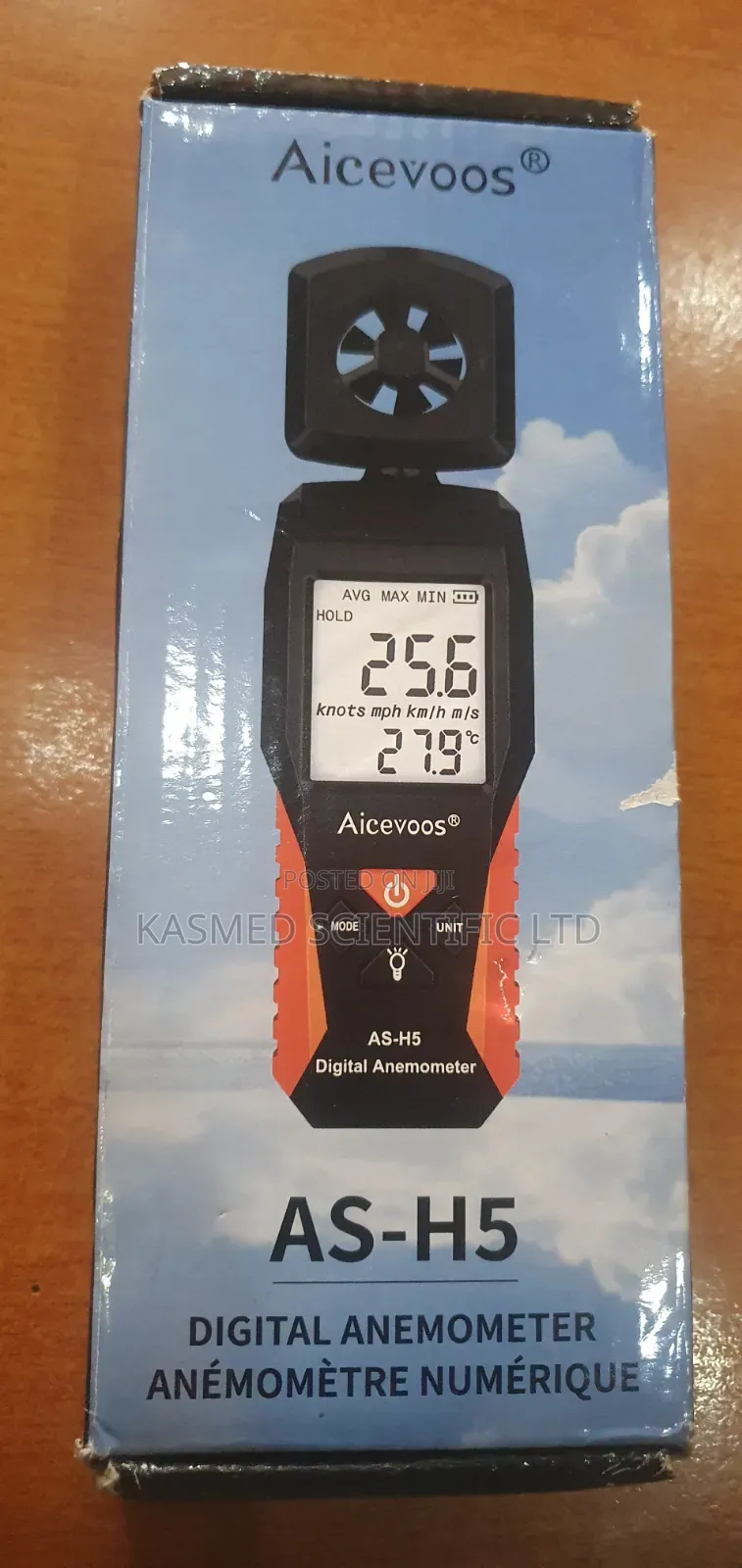 Digital Anemometer Laboratory and Geography