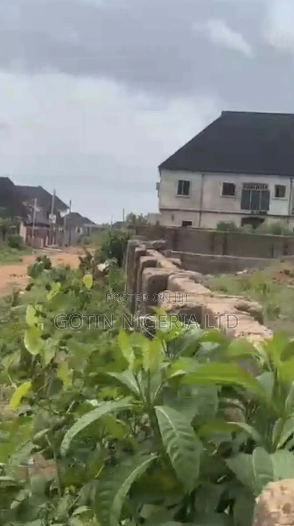 Fenced 100ft × 200ft Land for Sale – Aruogba, Airport Road