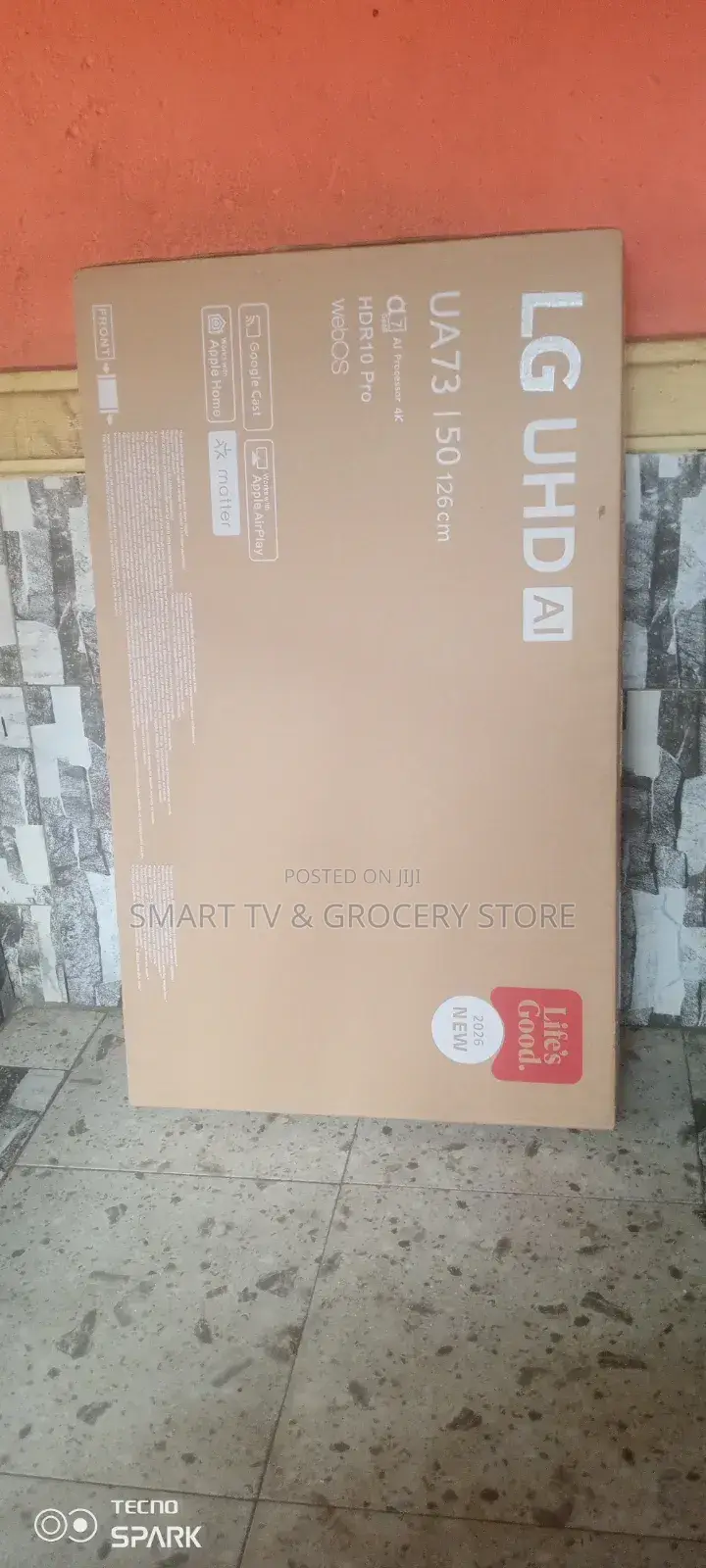 LG 50 Inches Smart TV HD Display With Apps