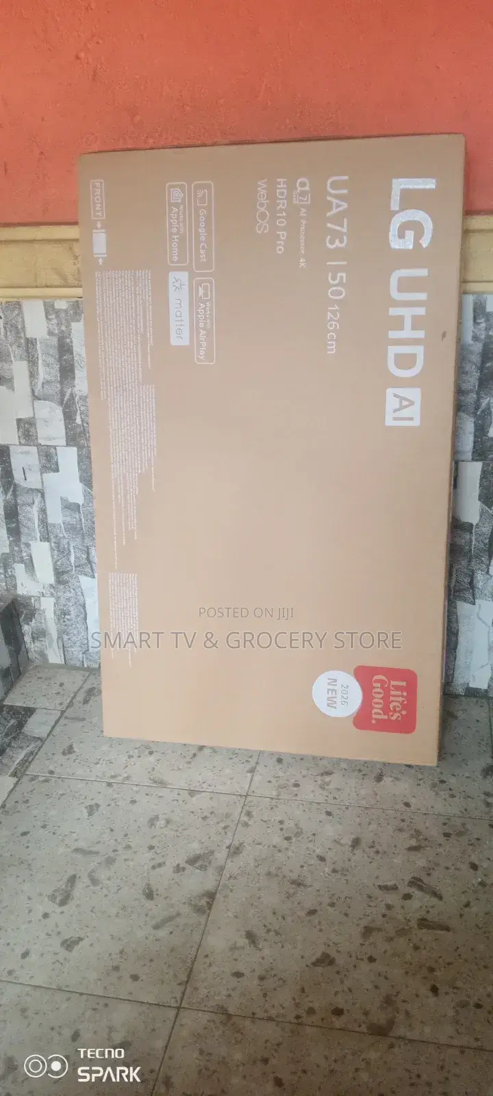 LG 50 Inches Smart TV HD Display With Apps