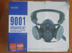 Dust Proof Half Face Mask With Filter Laboratory