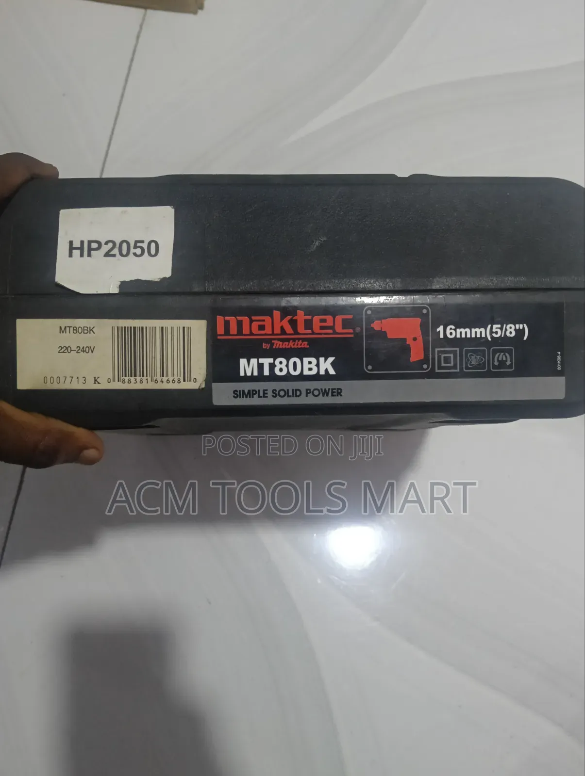 Maktec by Makita MT80BK 500W 16mm Impact Drill
