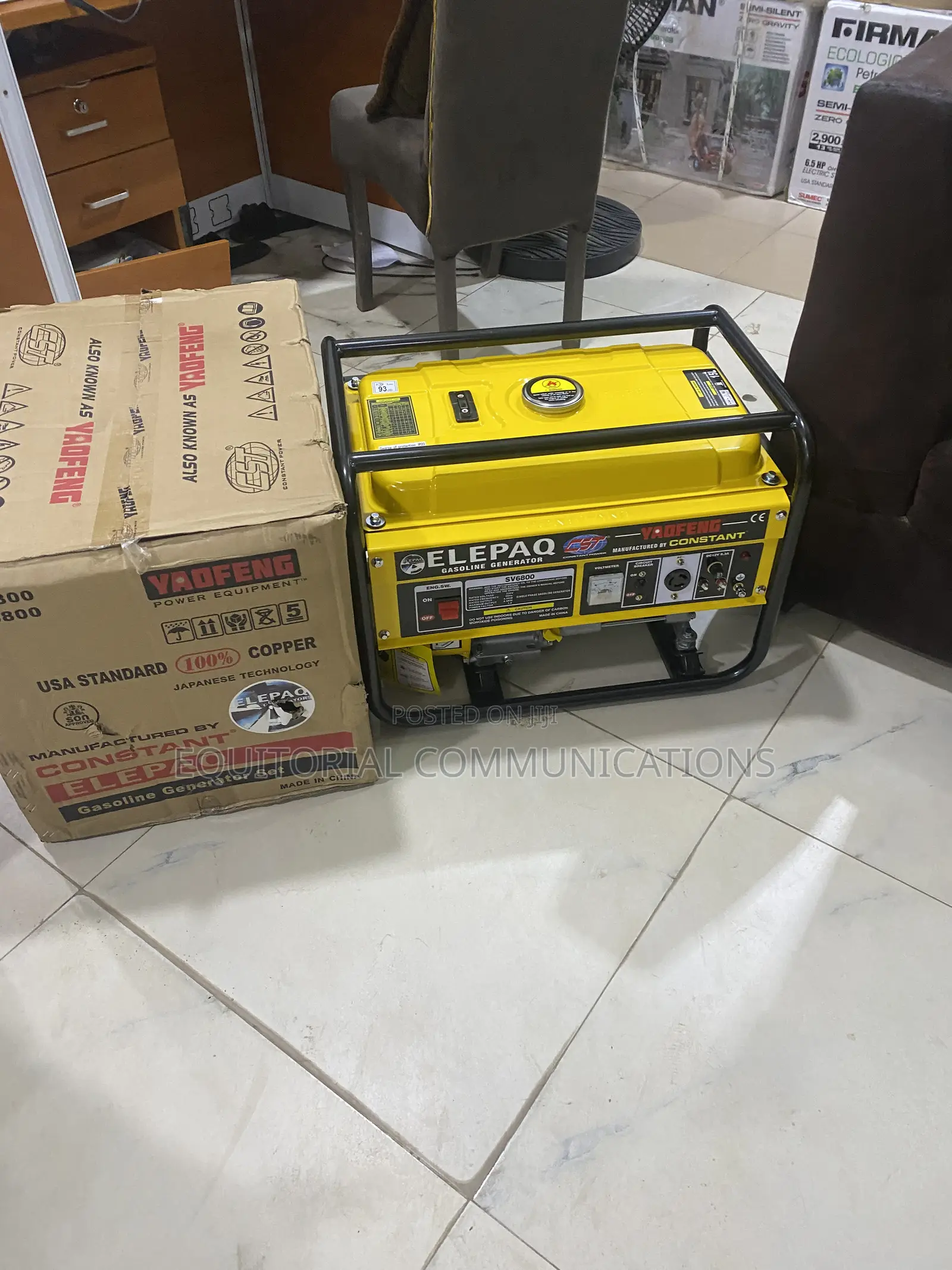 Elepaq SV6800 Gasoline Power Generator for Sale