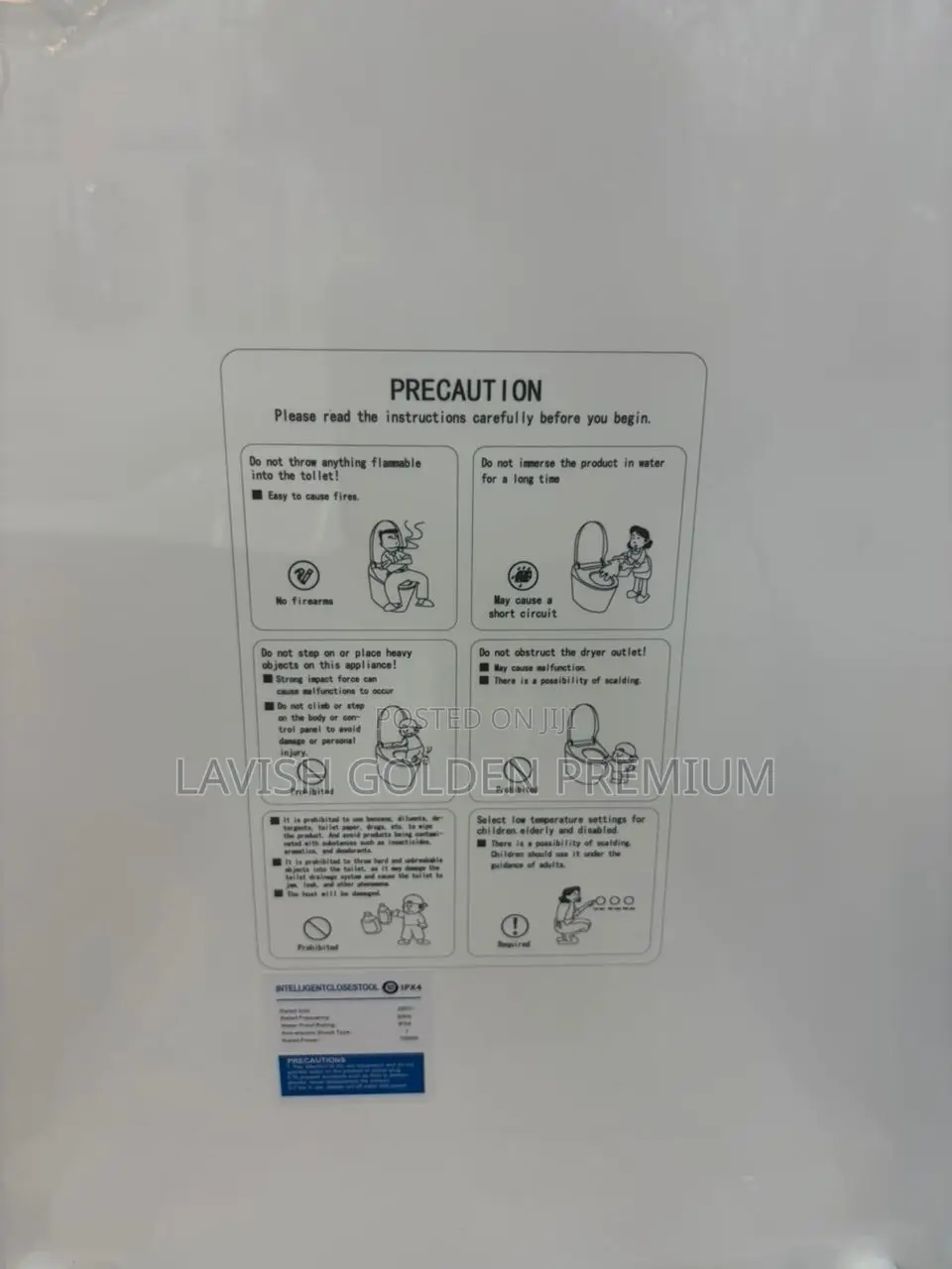 England Best Grade Smart Sensor Water Closet