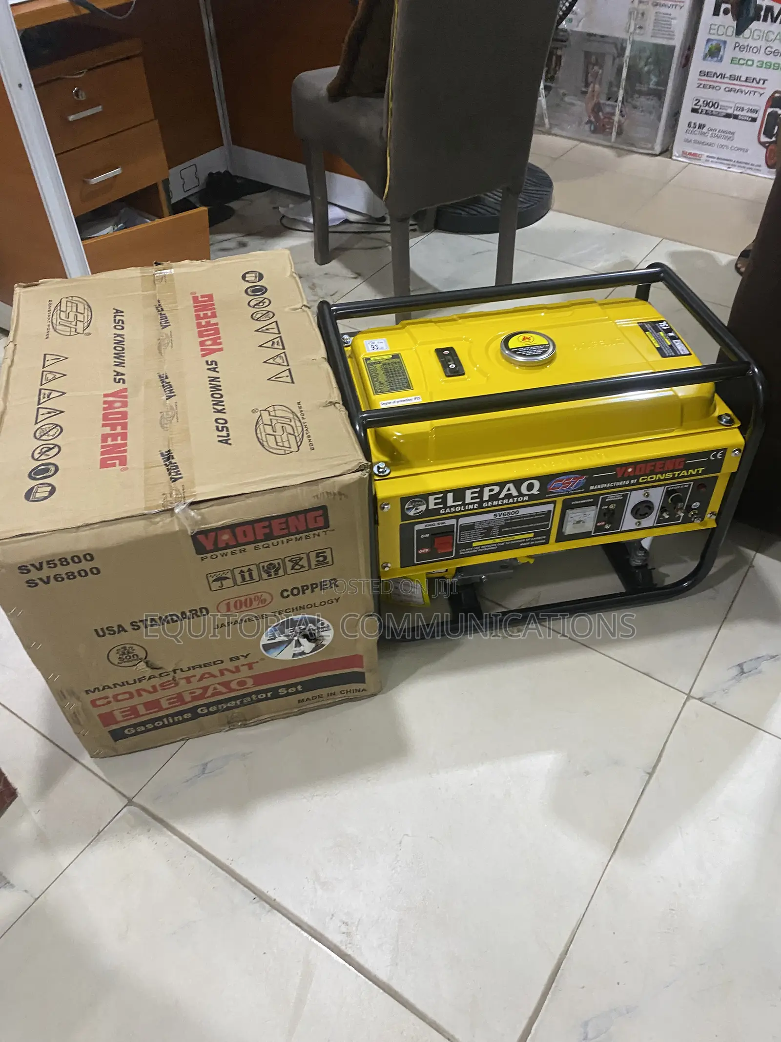 Elepaq SV6800 Petrol Generator – Buy With Confidence