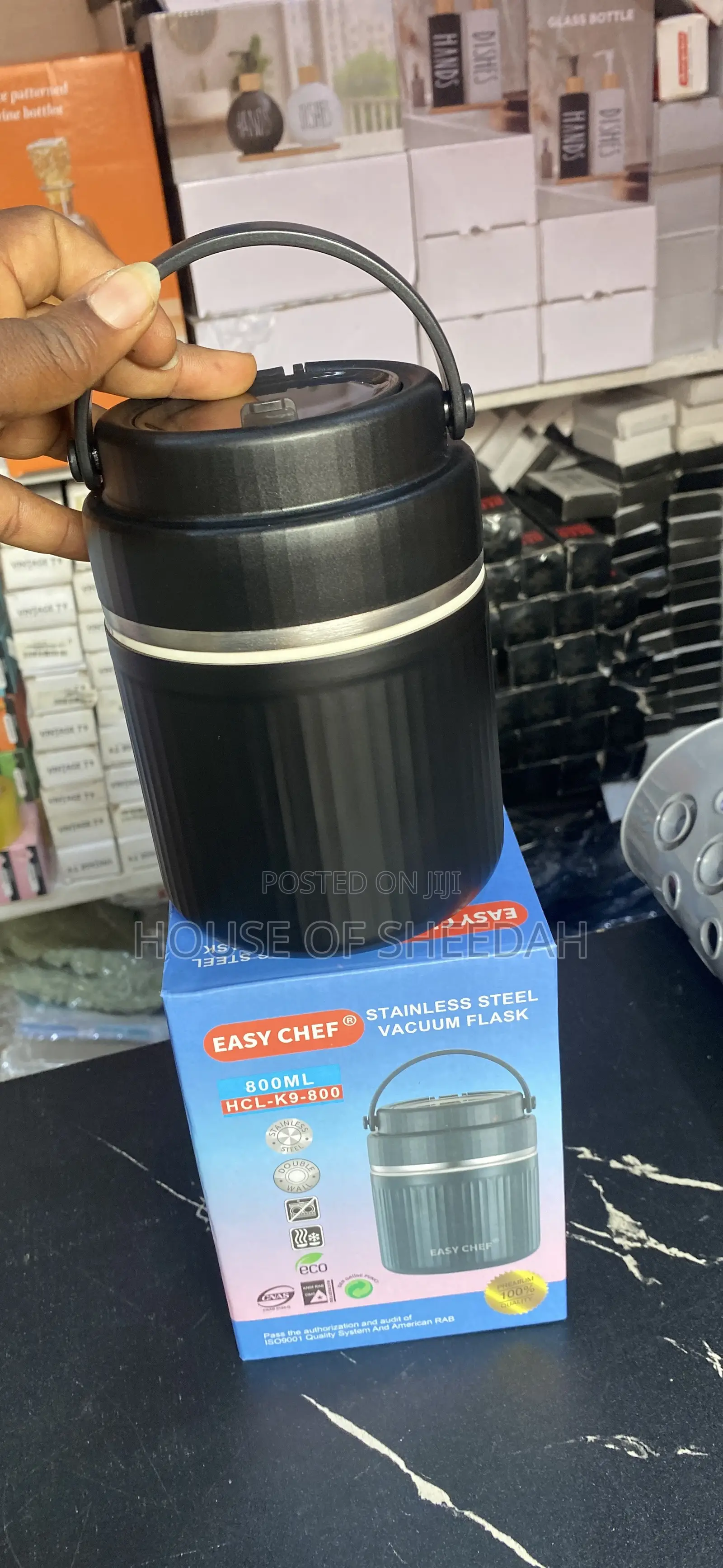 Easy Chef Stainless Steel Vacuum Flask