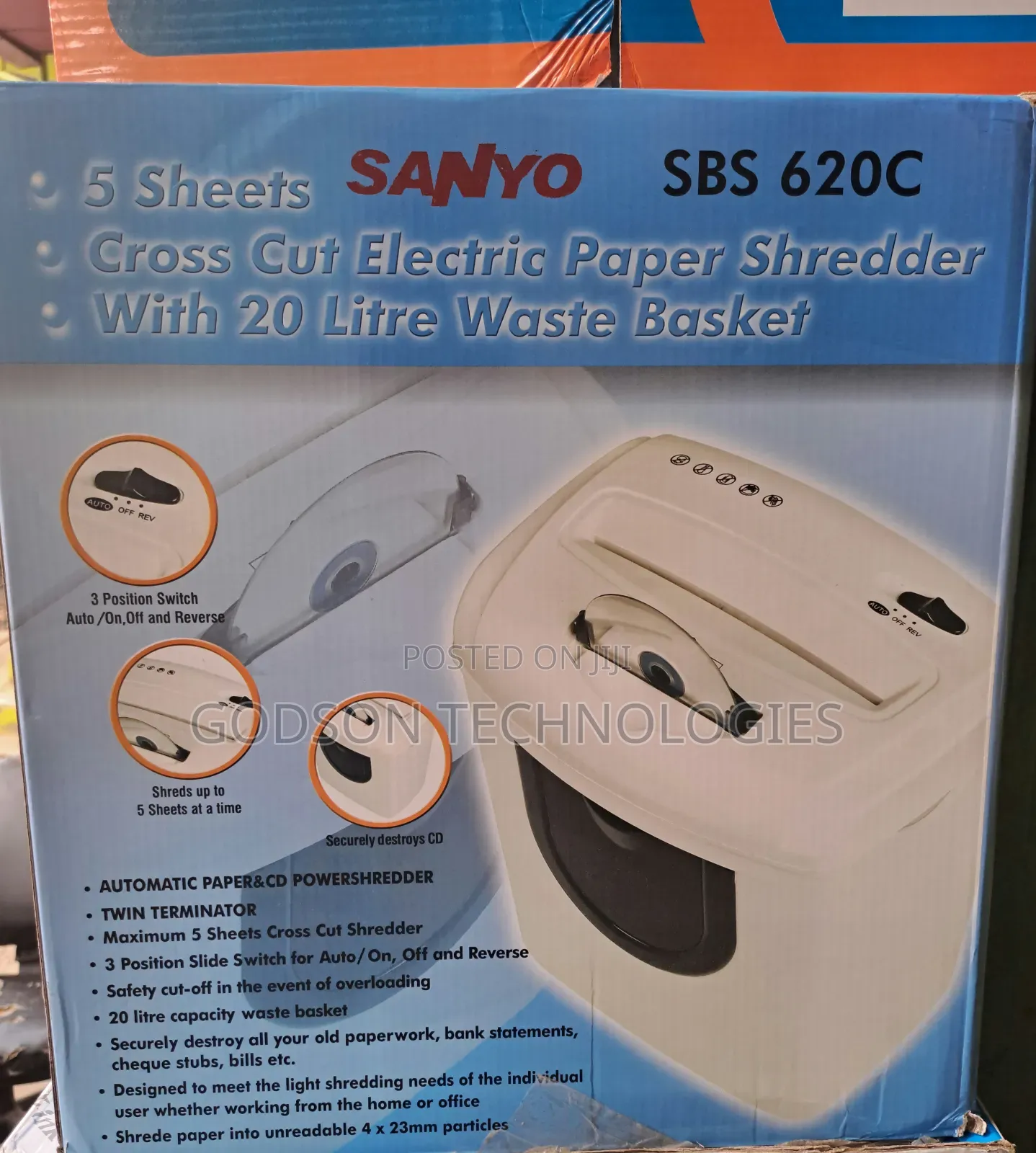 Ssnyo Paper Shredder