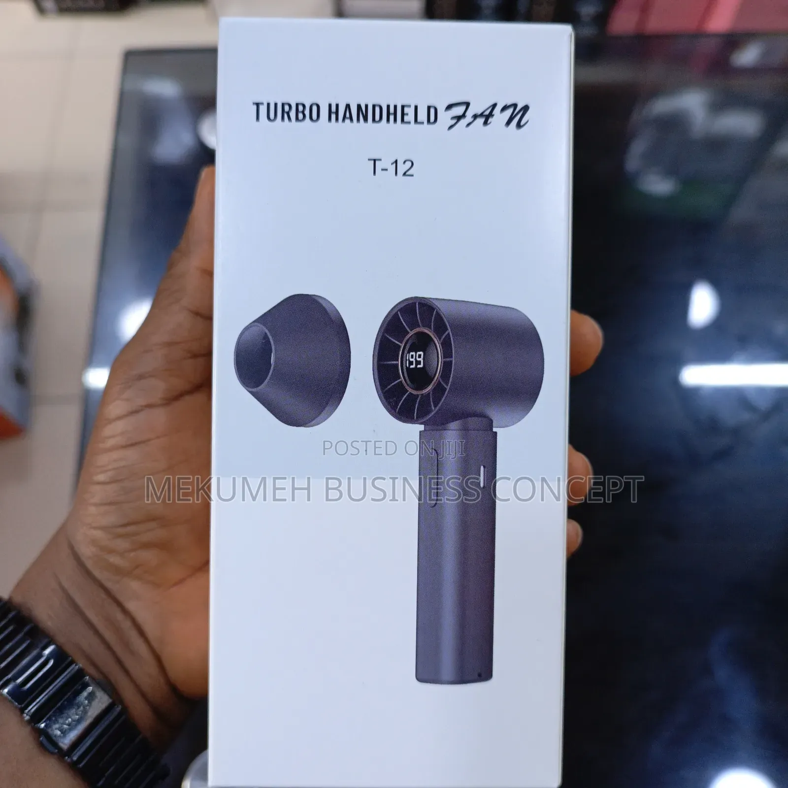 T-12 Turbo Handheld Fan