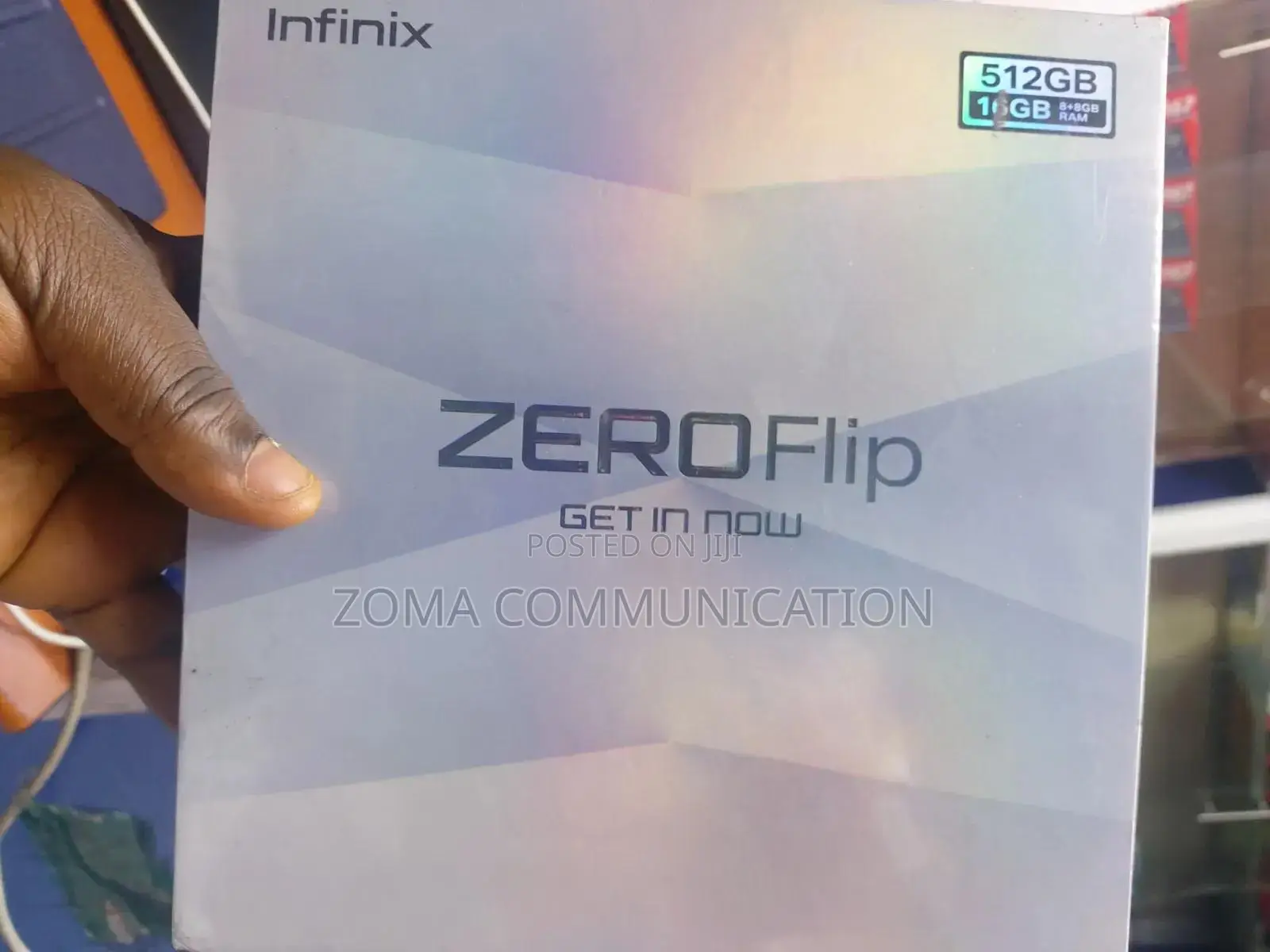 New Infinix Zero Flip 512 GB Black
