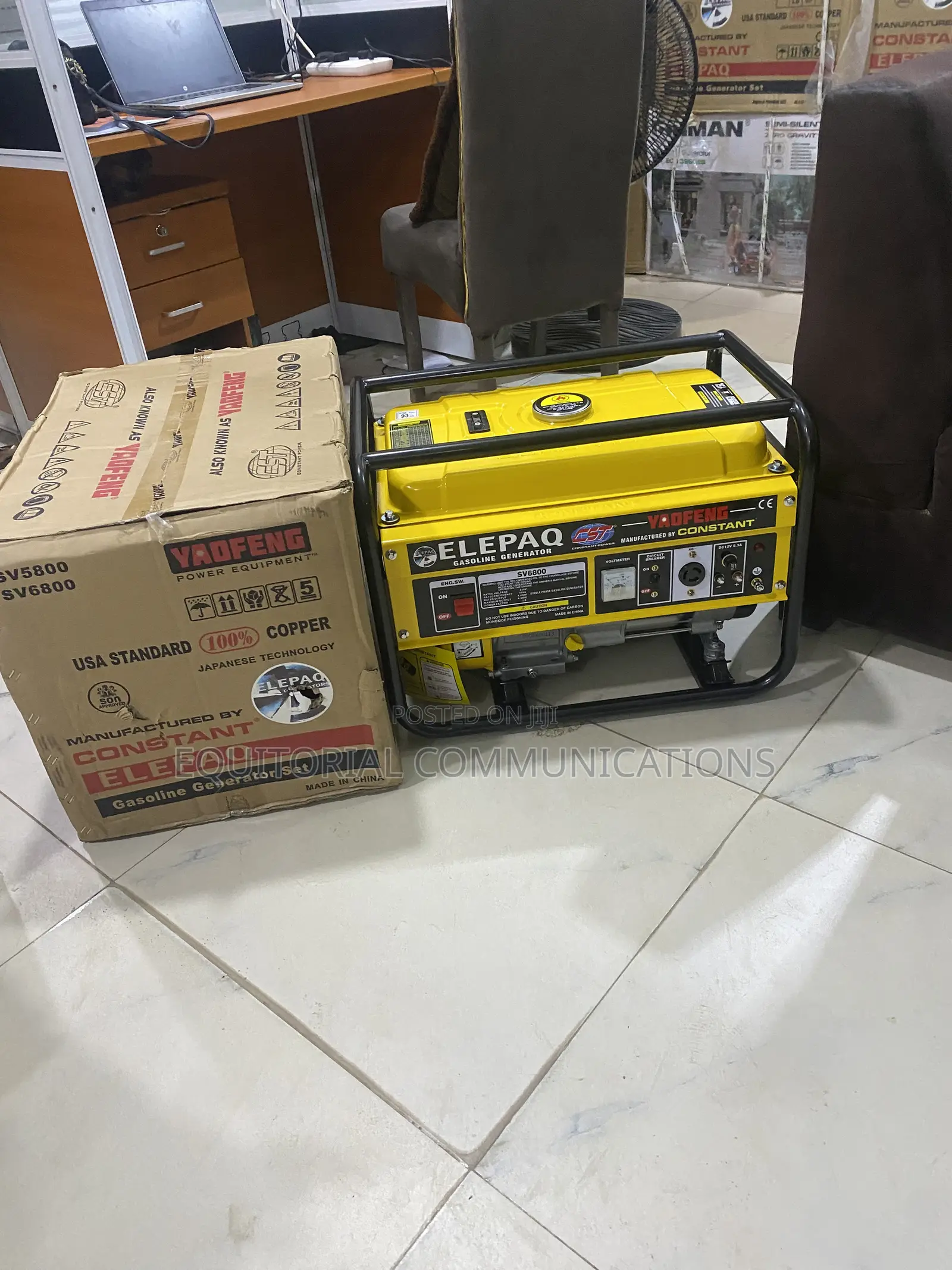 Elepaq SV6800 Petrol Generator – Quality You Can Trust