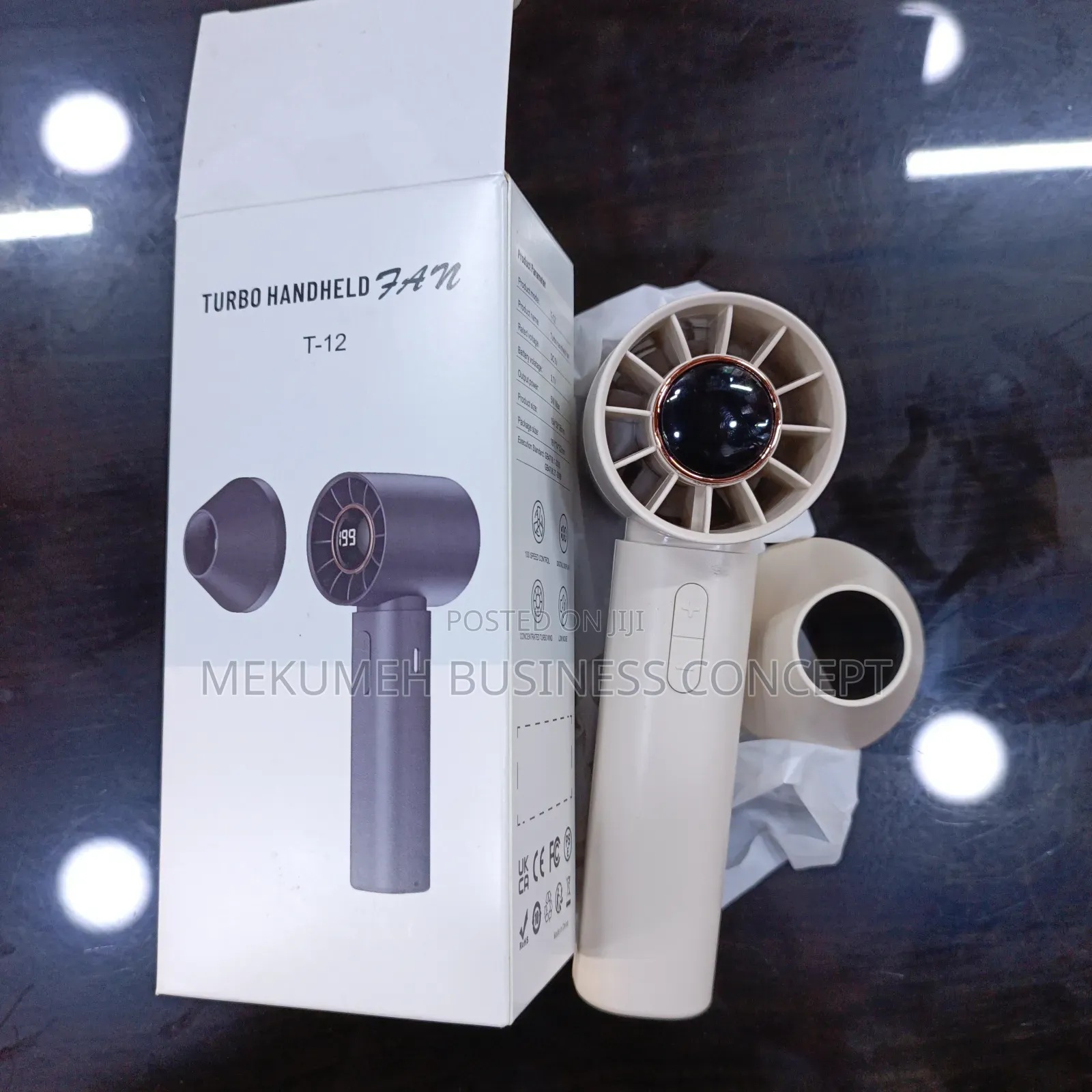 T-12 Turbo Handheld Fan