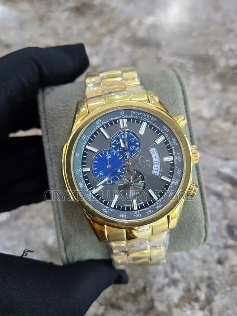 Gc Quality Luxury Men Automatic Engine Wristwatch