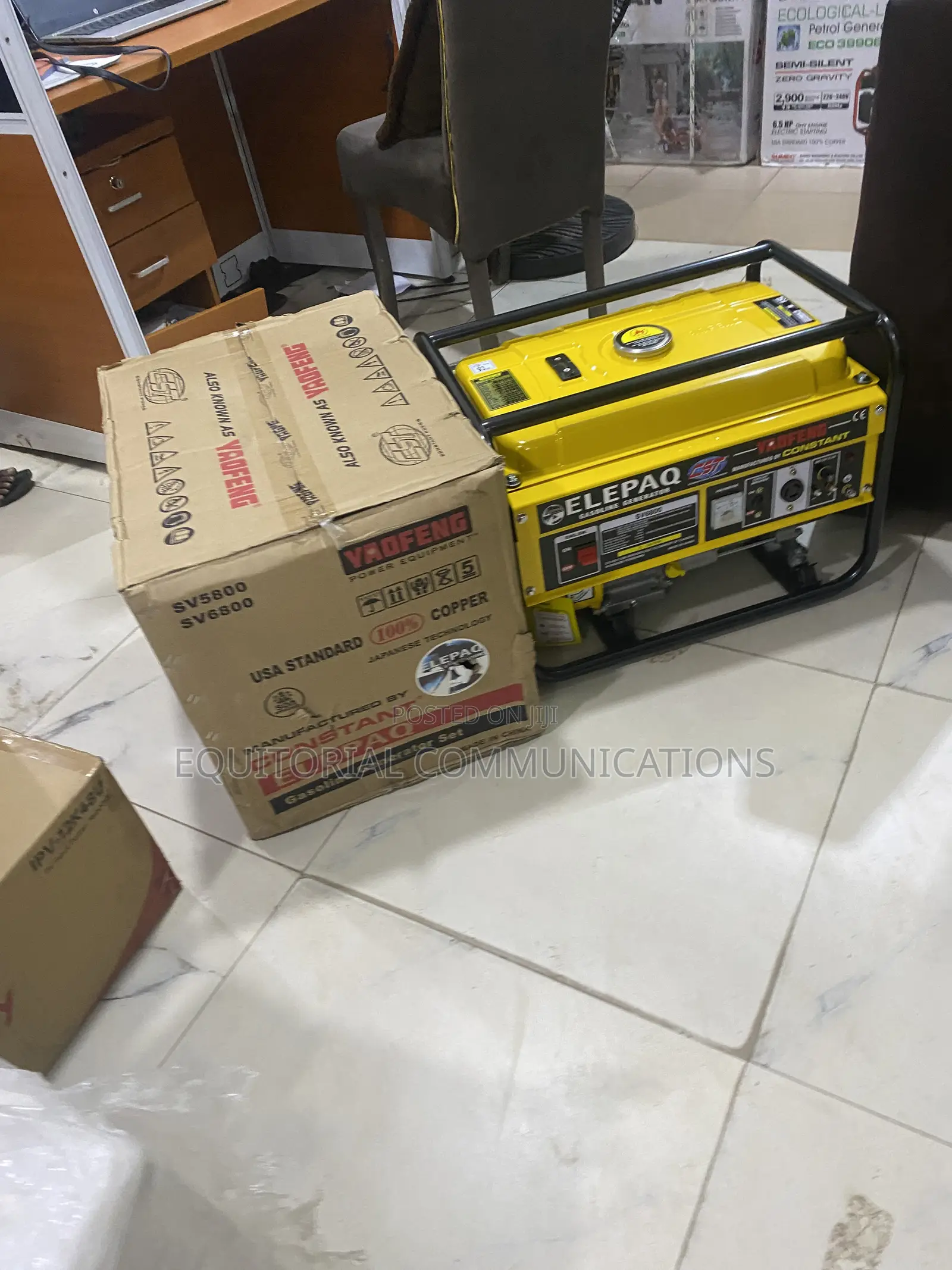 Elepaq SV6800 Gasoline Generator – Great for Business