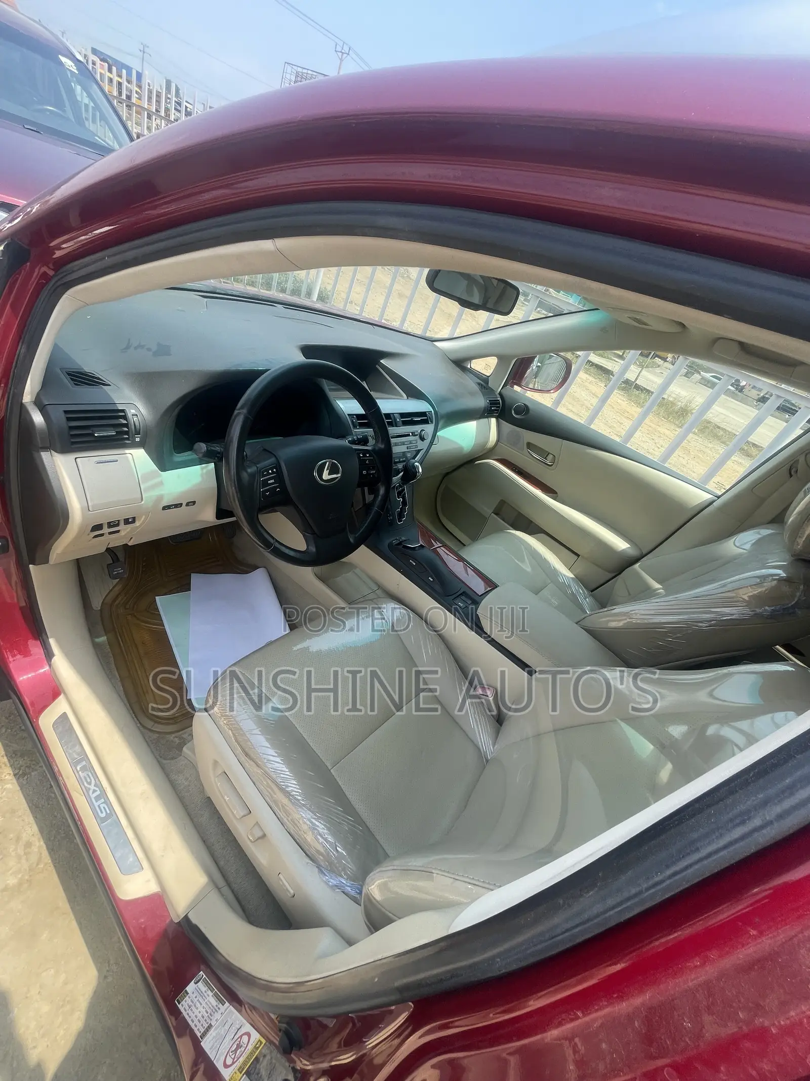 Lexus RX 2009 Red
