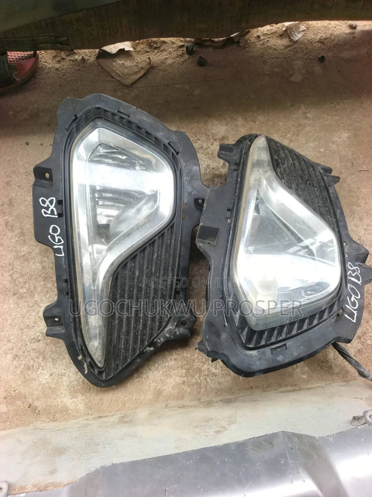 Complete Fog Lamps and Cover Grand Santa Fe 014