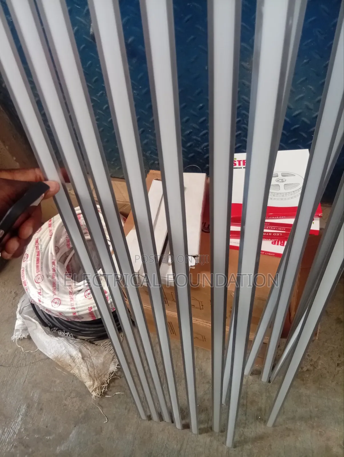 15mmx10mm Aluminium Profile (3 Metres)