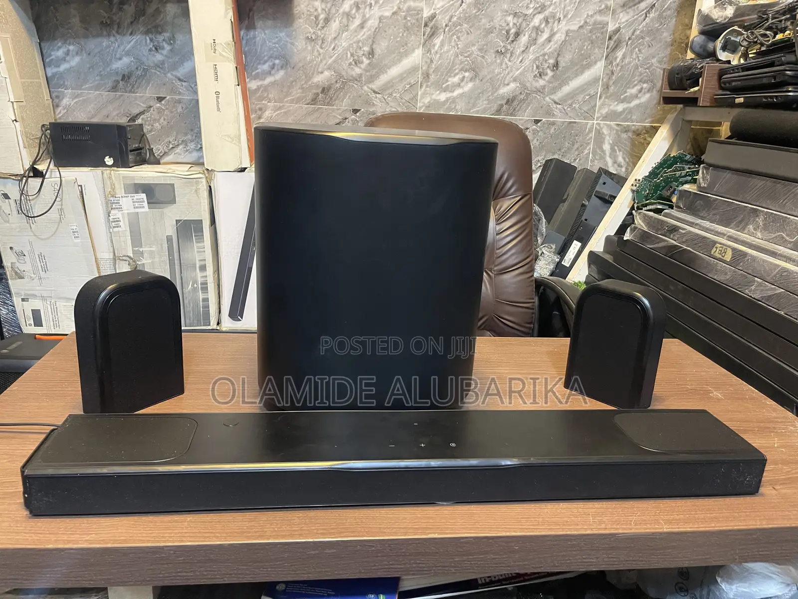 JBL BAR 1000MK2 Is a 7.1.4 Channel System Detachable Wireless Surround