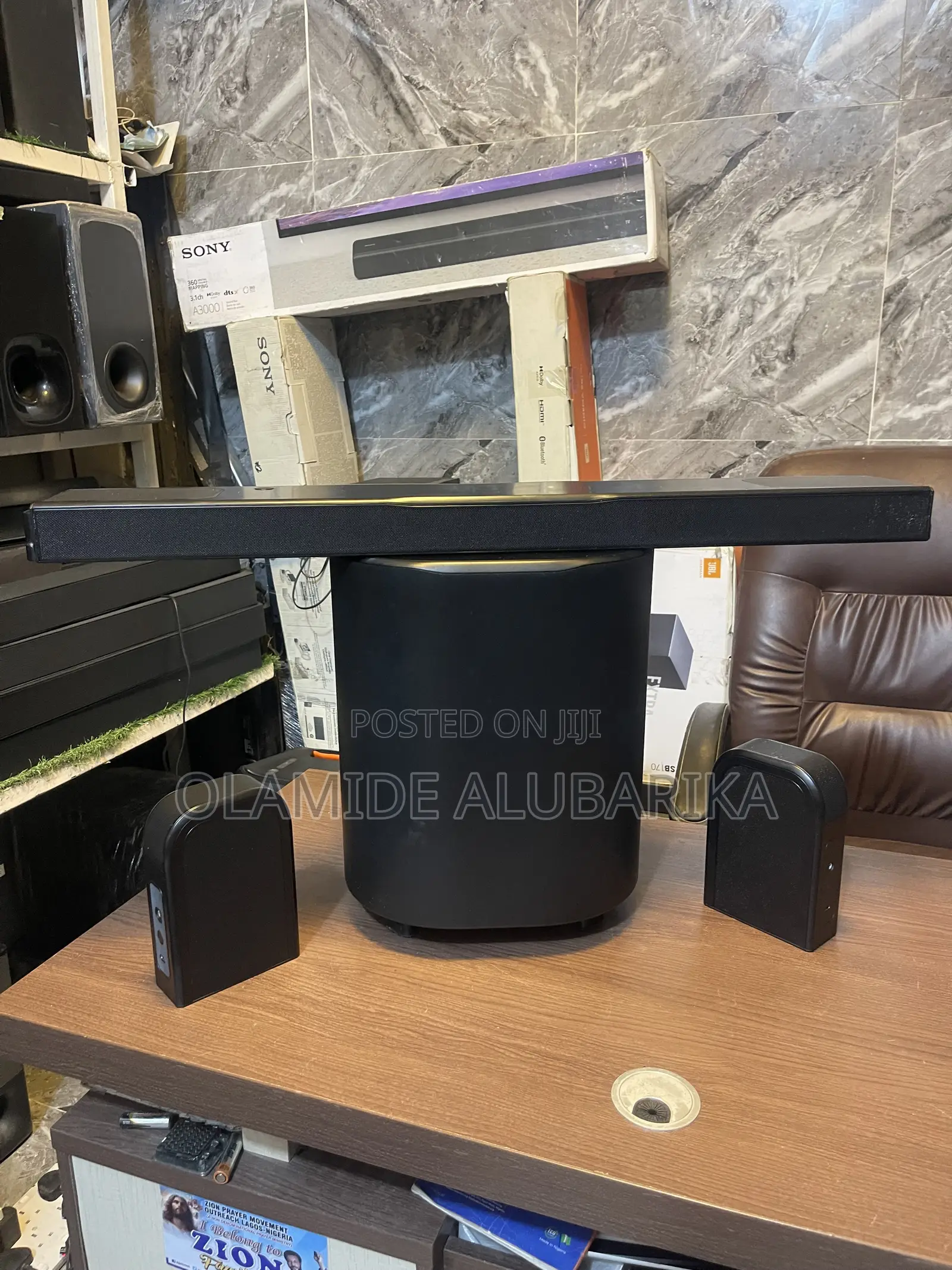 JBL BAR 1000MK2 Is a 7.1.4 Channel System Detachable Wireless Surround