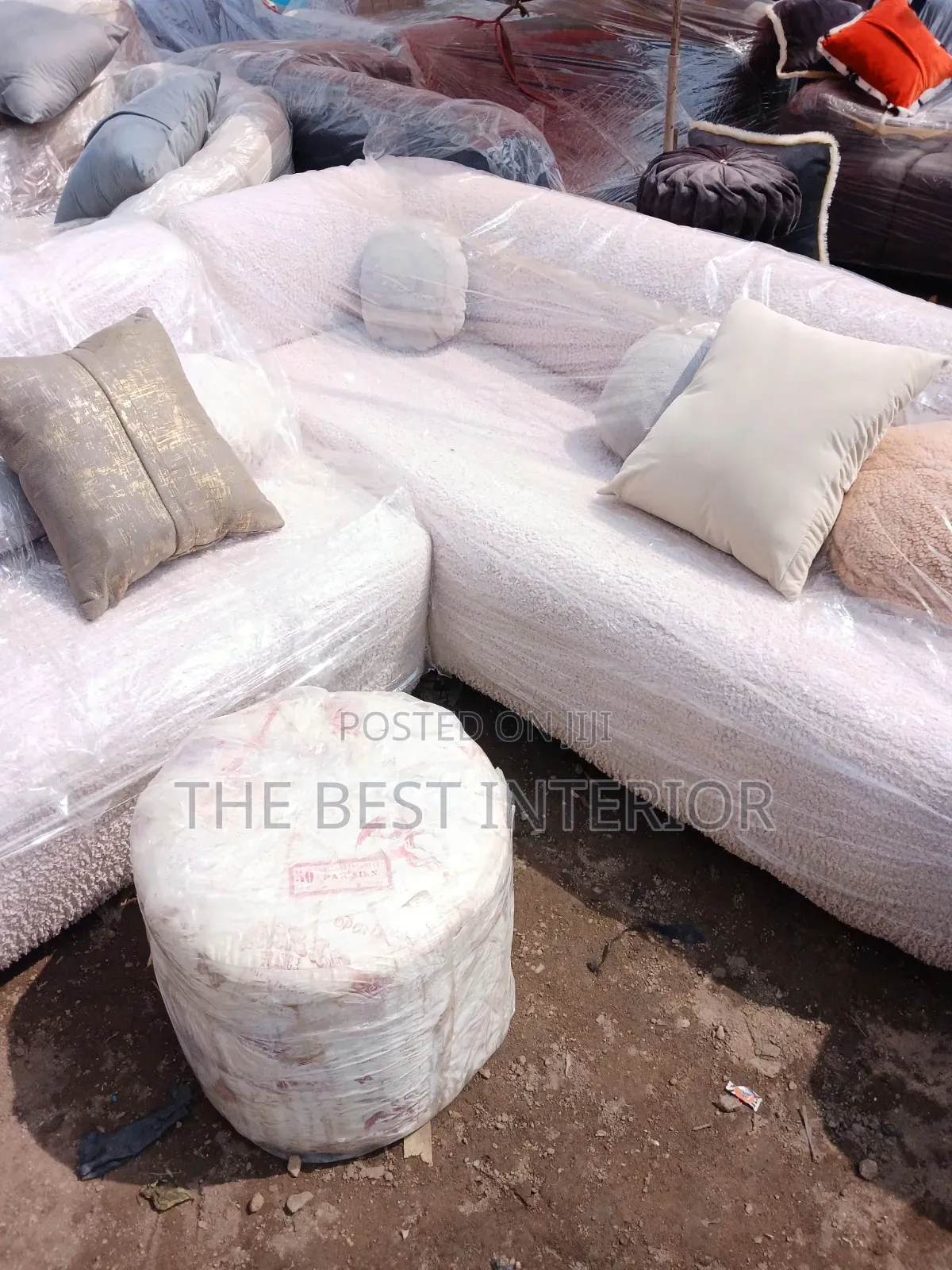 Luxury Off-White Chair Full Set – Premium Quality