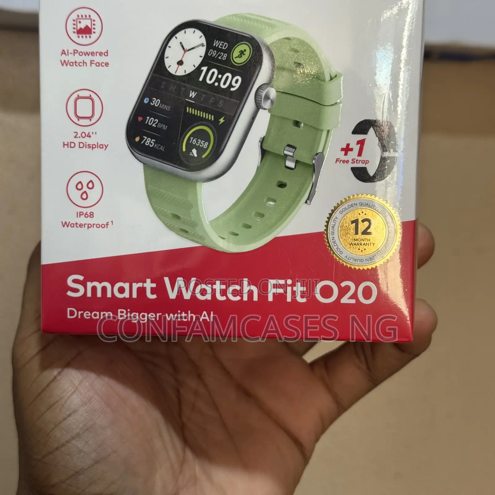 Itel Smart Watch Fit O20 020 Ai Powered