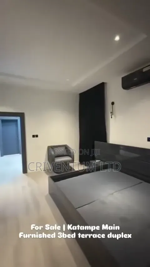 Furnished 3bdrm Duplex in Paradise 2 Estate, Katampe (Main) for sale