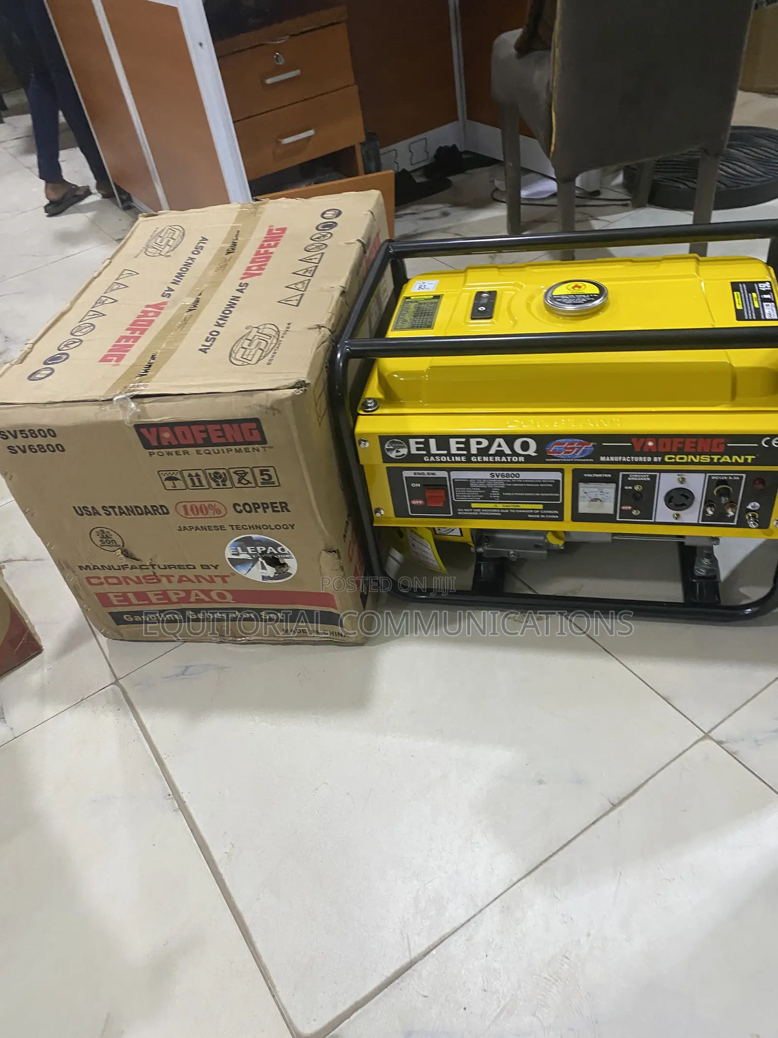 Elepaq SV6800 Gasoline Generator – Your Backup Power