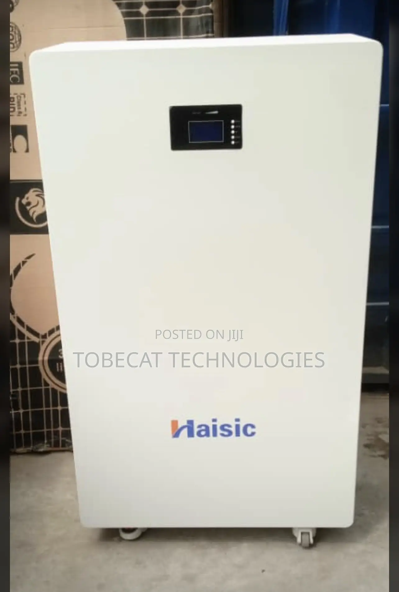 Haisic 30KWH Lithium Battery With 5 Yrs Warranty