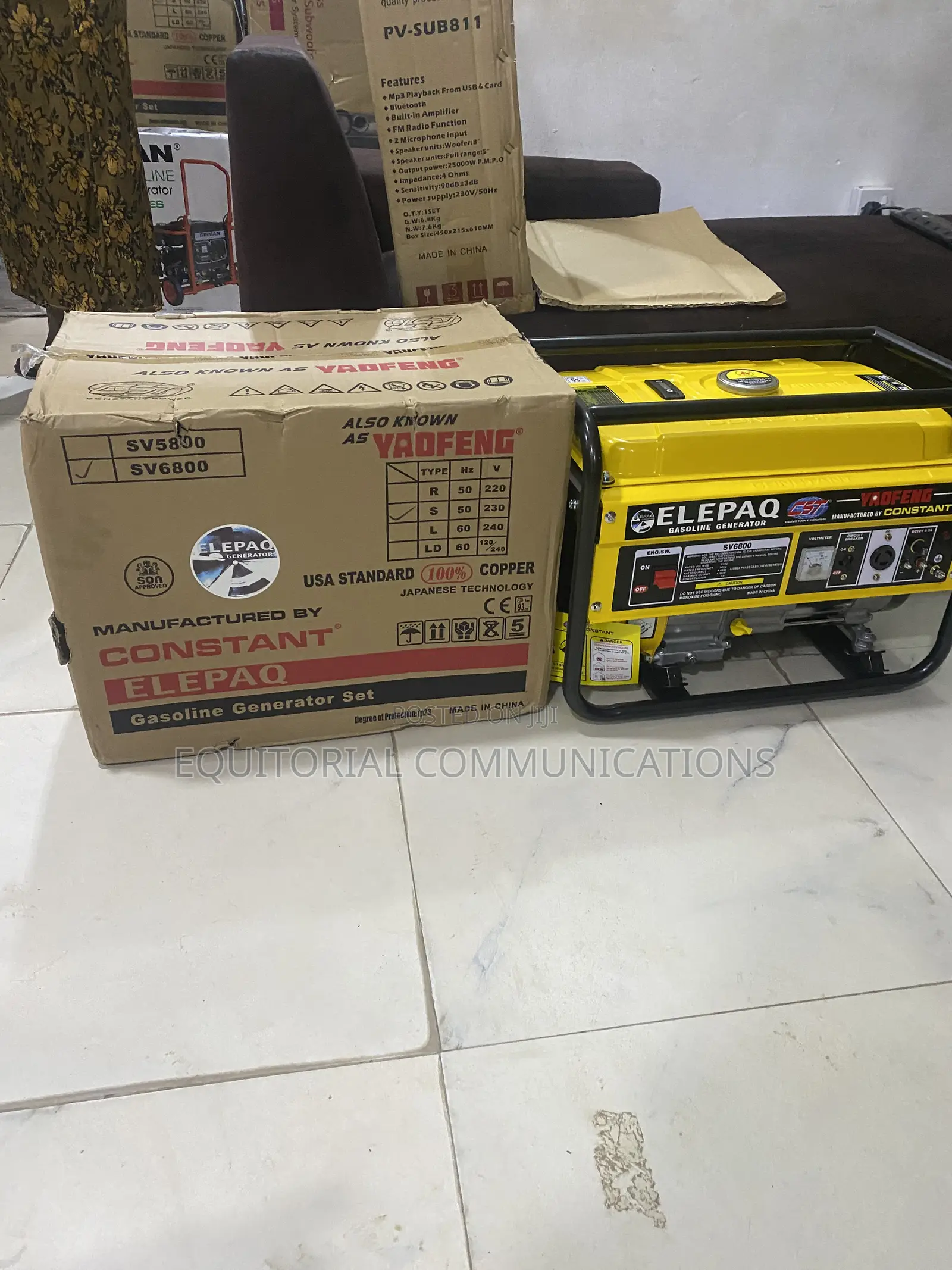 Elepaq SV6800 Petrol Generator – Shop Now