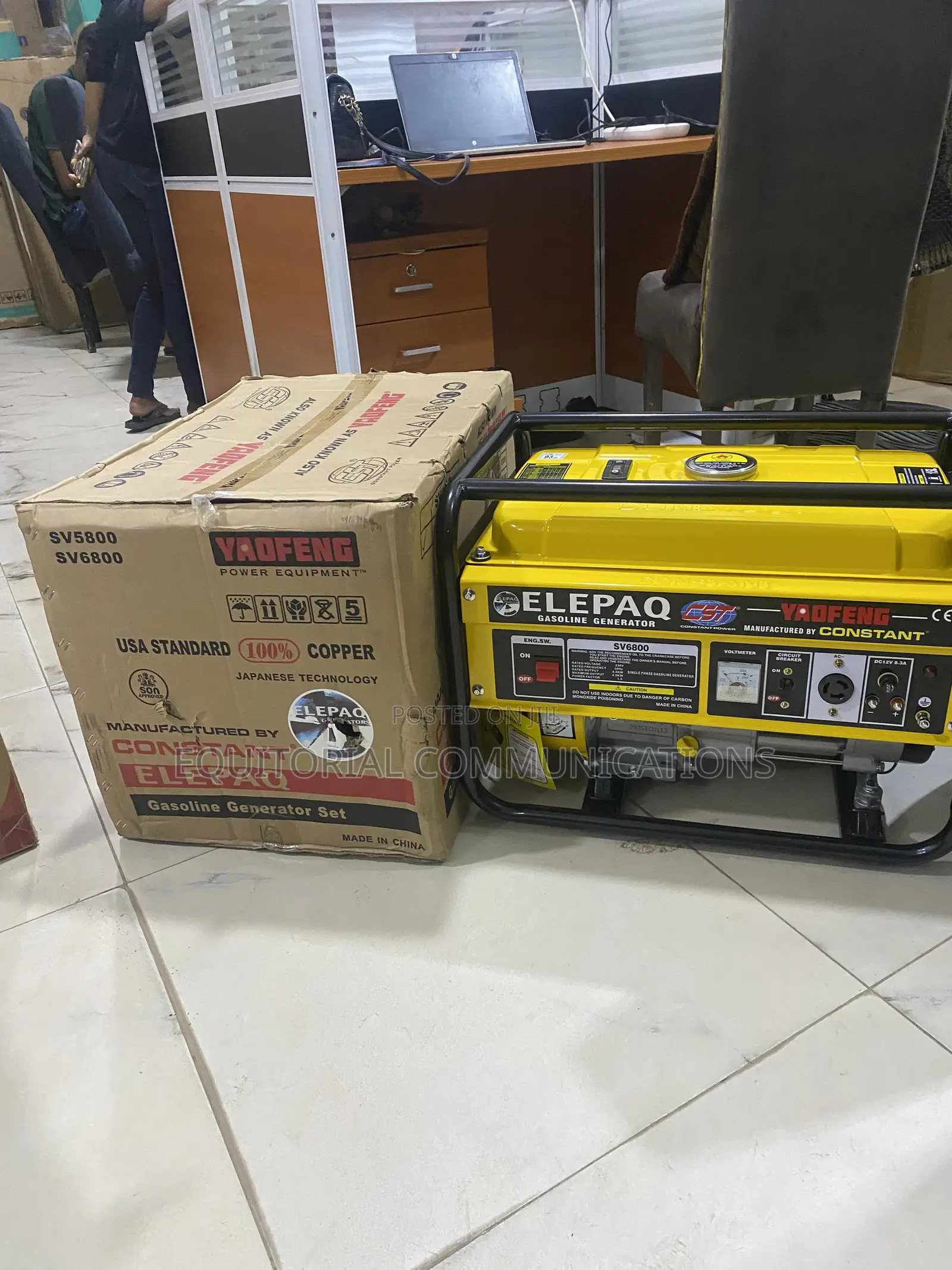 Elepaq SV6800 Petrol Generator – Shop Now