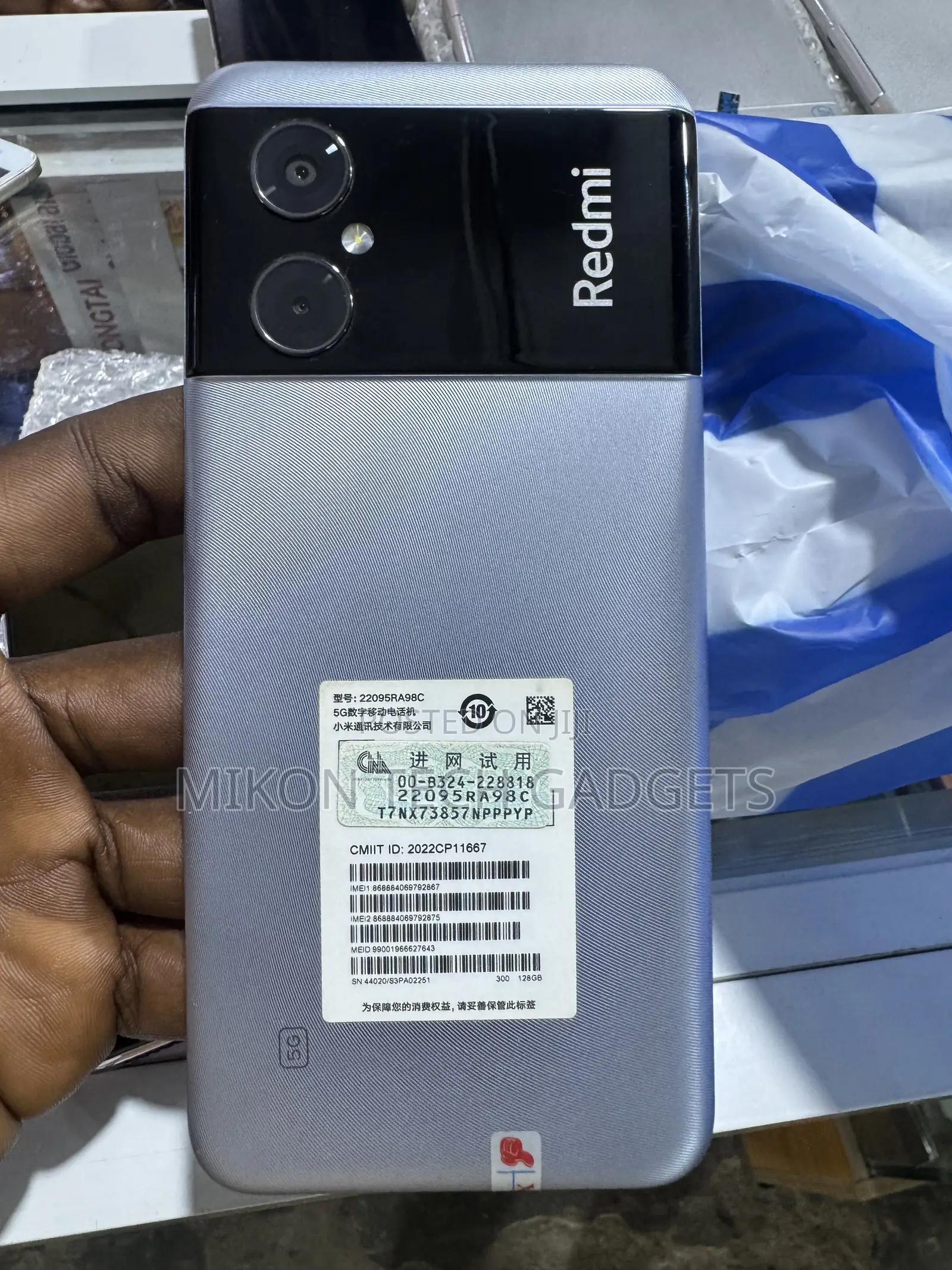 Xiaomi Redmi Note 11R 128 GB Silver