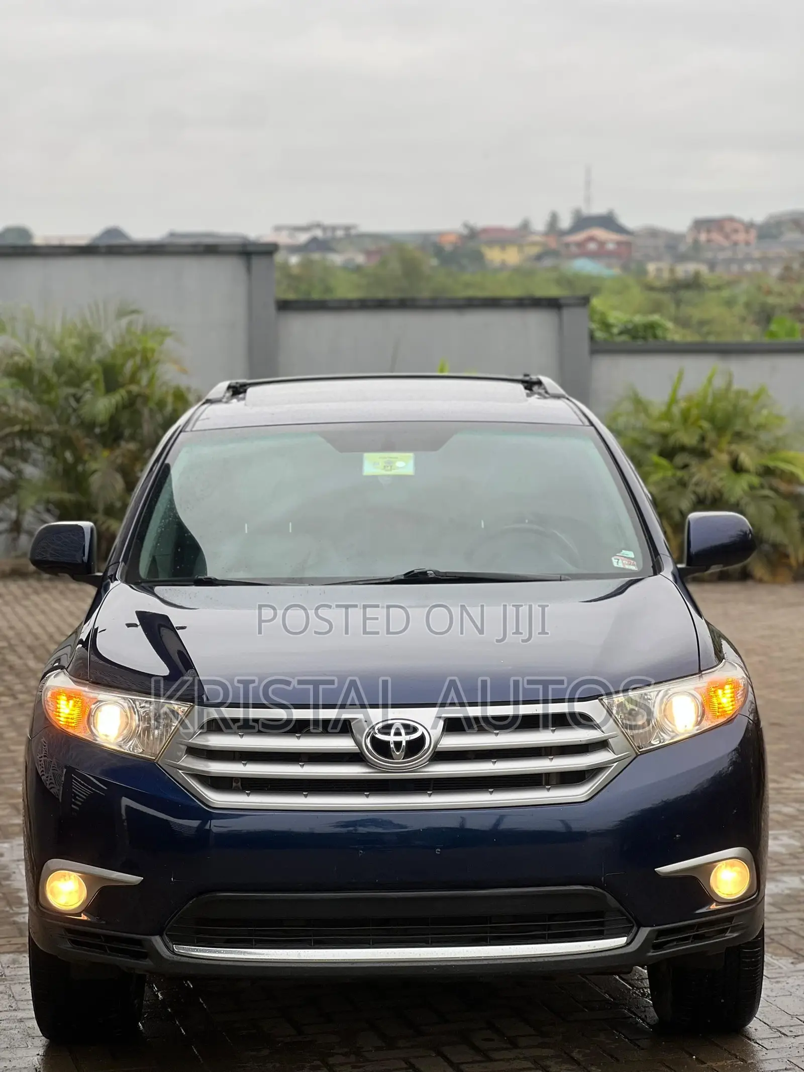 Toyota Highlander Limited 3.5l 4WD 2013 Blue