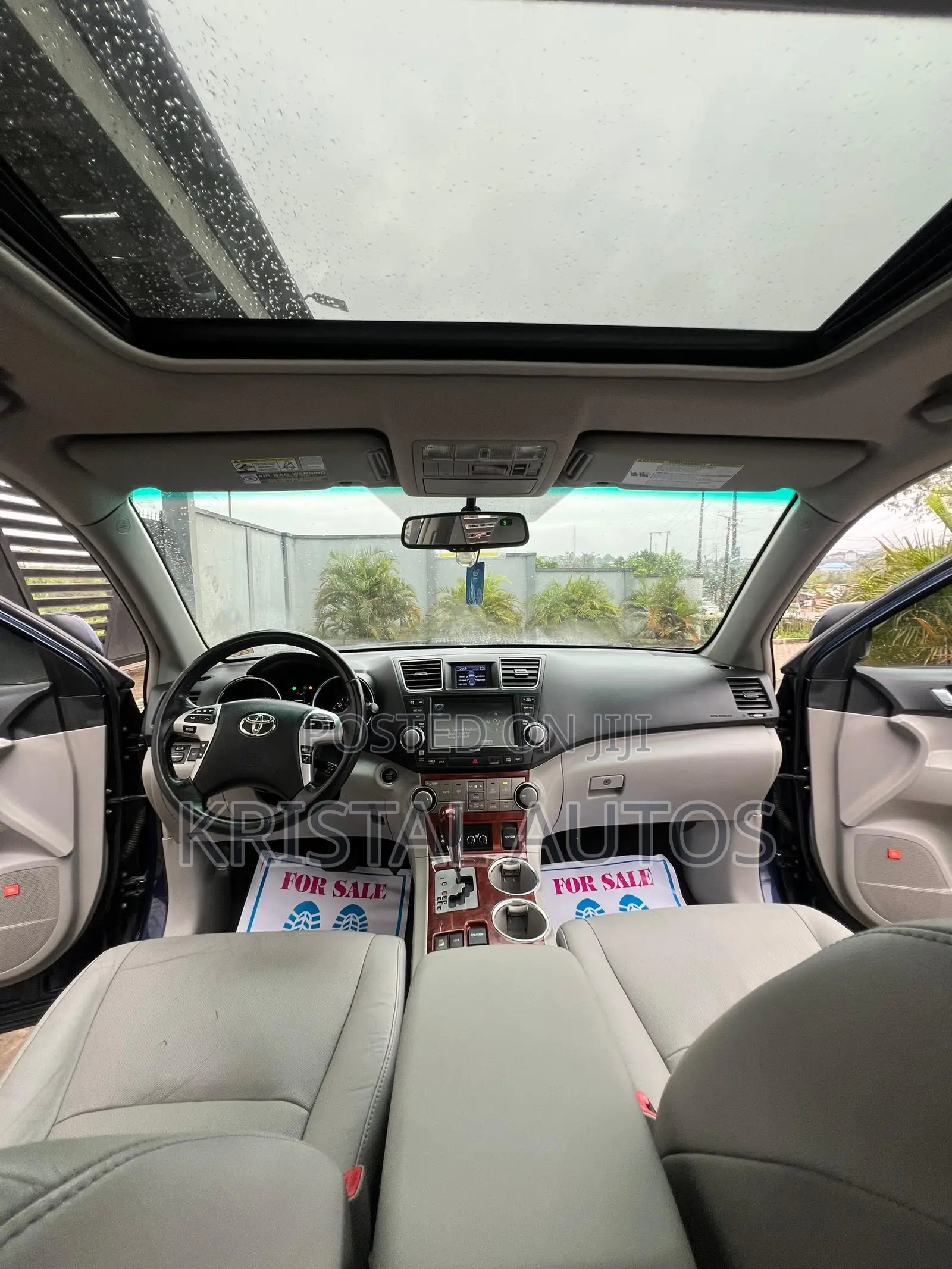Toyota Highlander Limited 3.5l 4WD 2013 Blue